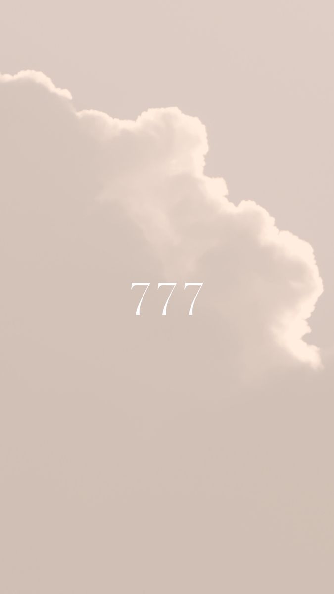  777 Hintergrundbild 675x1200. IAmAWarriorCo. Number wallpaper, Aesthetic iphone wallpaper, Angel number 777