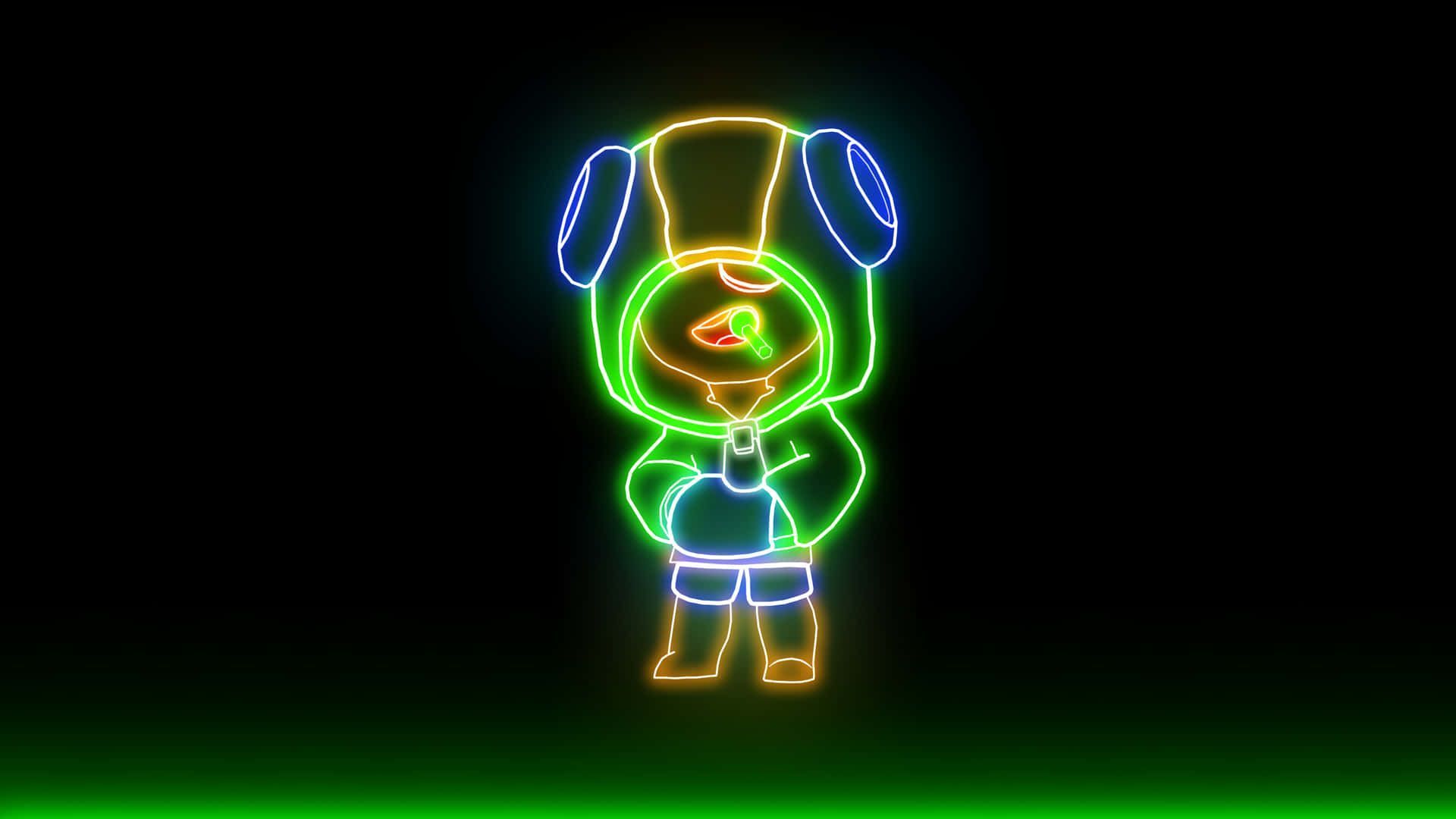  Brawl Stars Neon Hintergrundbild 1920x1080. Download free Neon Leon Brawl Stars Wallpaper