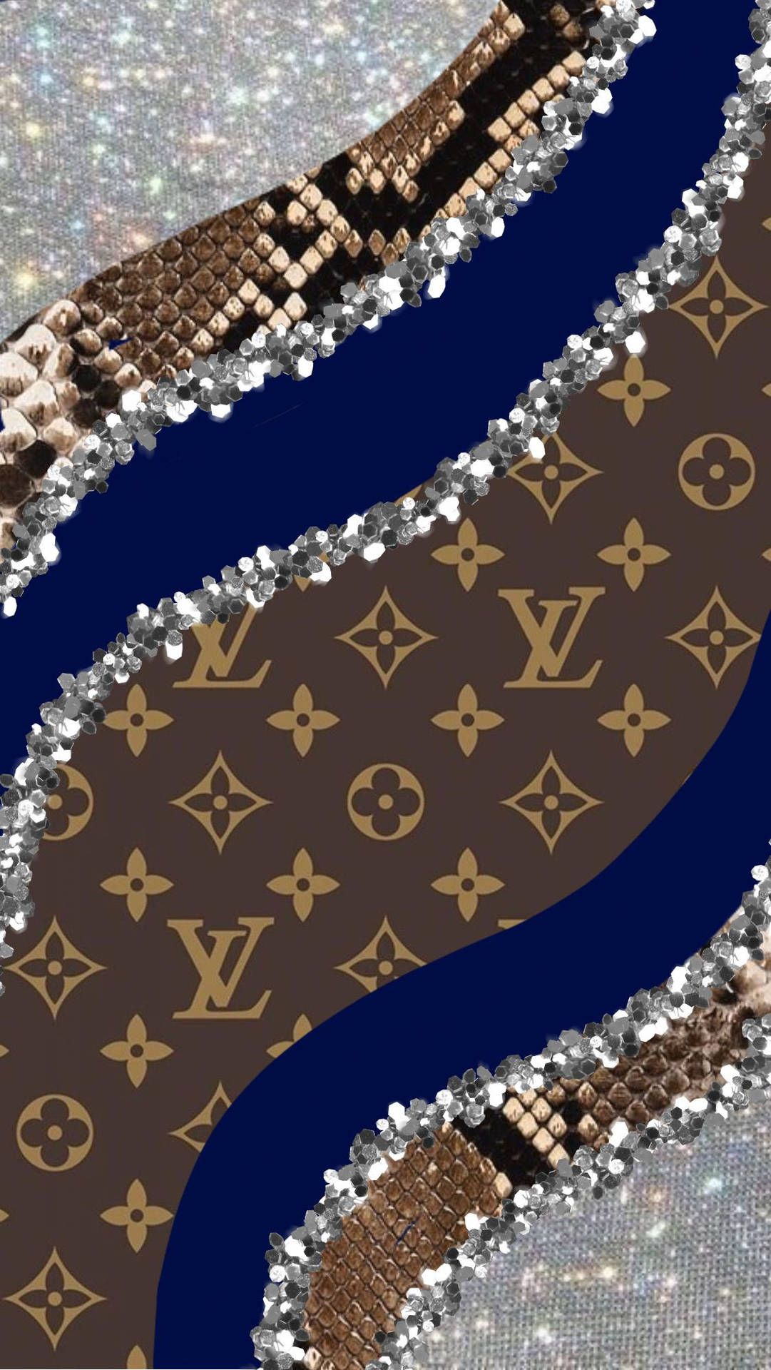  Luxusmarken Hintergrundbild 1081x1920. Louis Vuitton Ästhetik Wallpaper KOSTENLOS