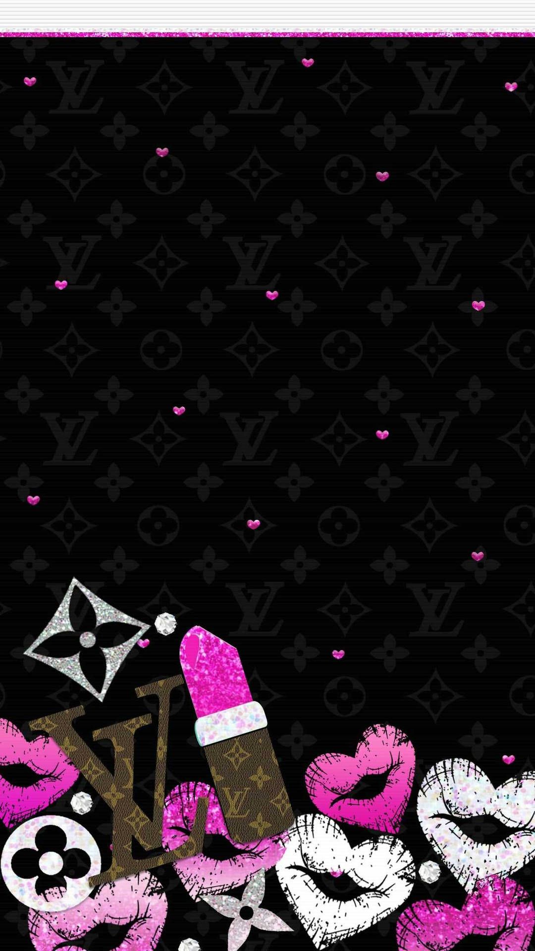  Luxusmarken Hintergrundbild 1080x1920. Louis Vuitton Ästhetik Wallpaper KOSTENLOS