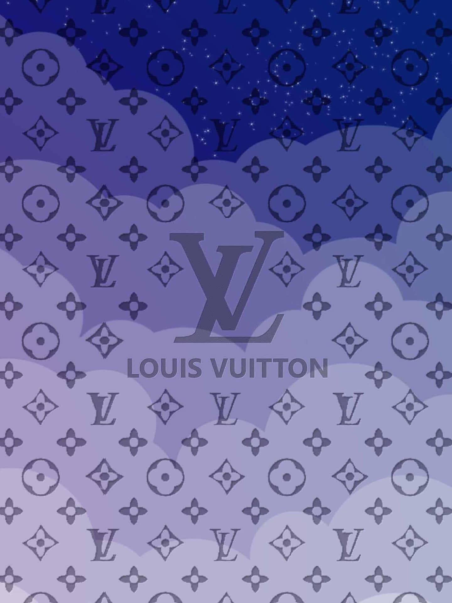  Luxusmarken Hintergrundbild 1440x1920. Louis Vuitton Blau Wallpaper KOSTENLOS