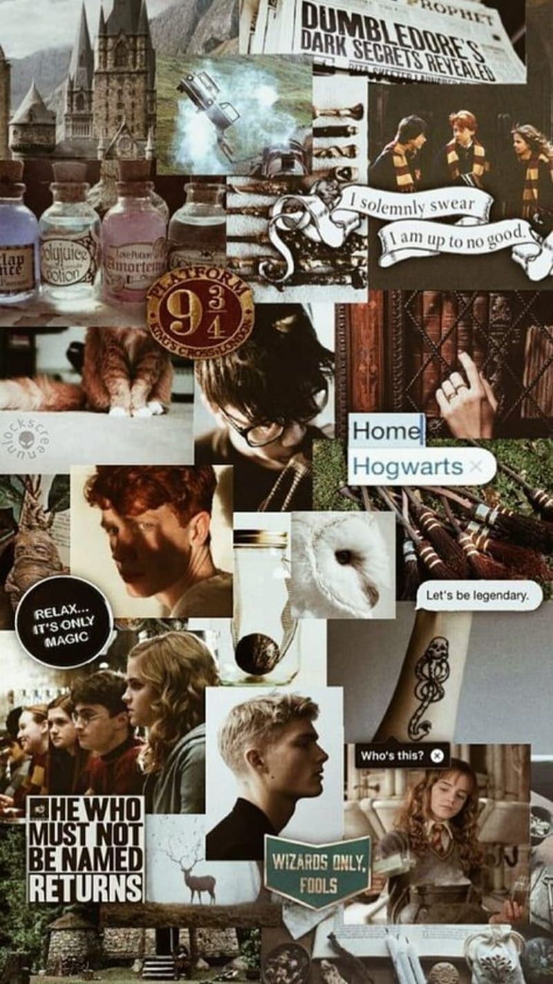  Harry Potter Hintergrundbild 800x1422. Harry Potter, aesthetic, HD phone wallpaper