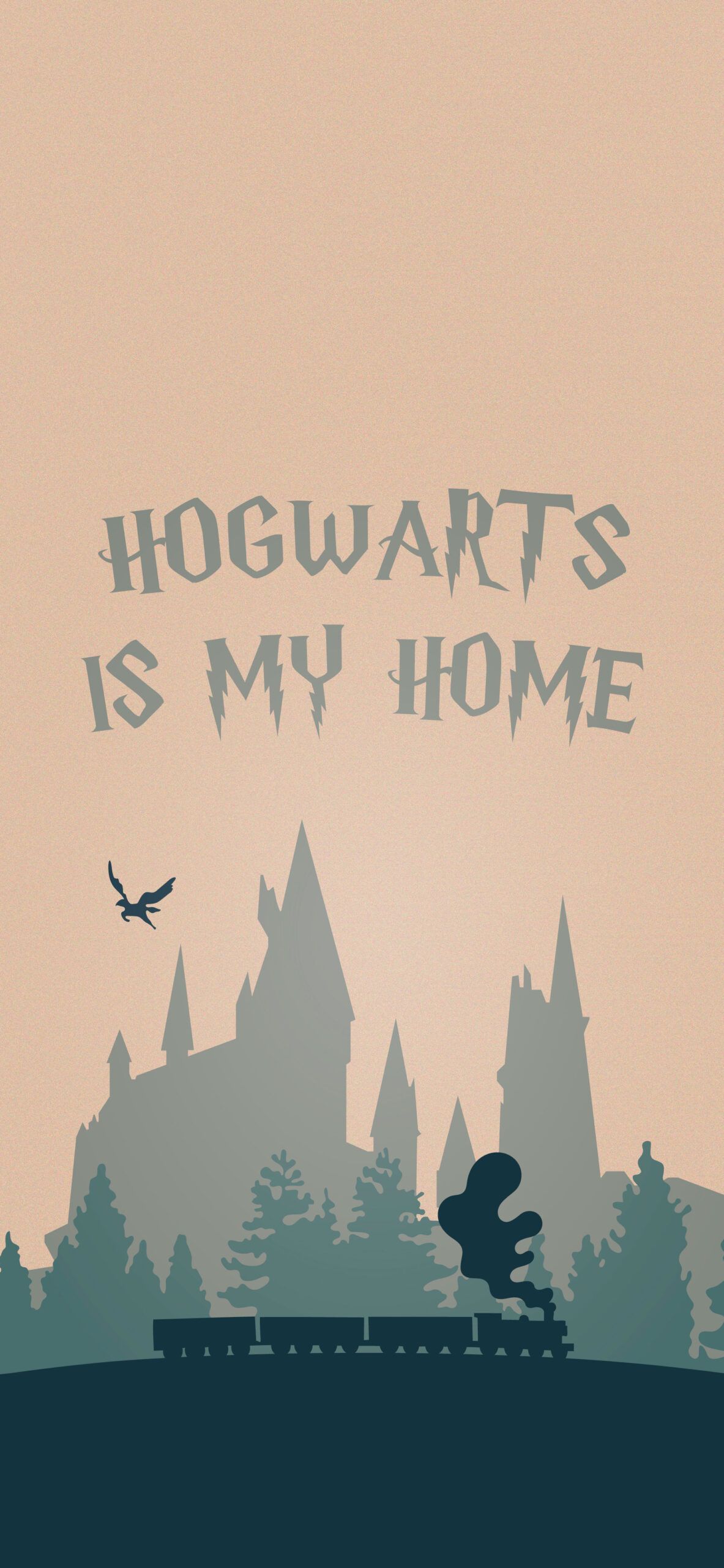  Harry Potter Hintergrundbild 1183x2560. Harry Potter Wallpaper for Phone with Hogwarts