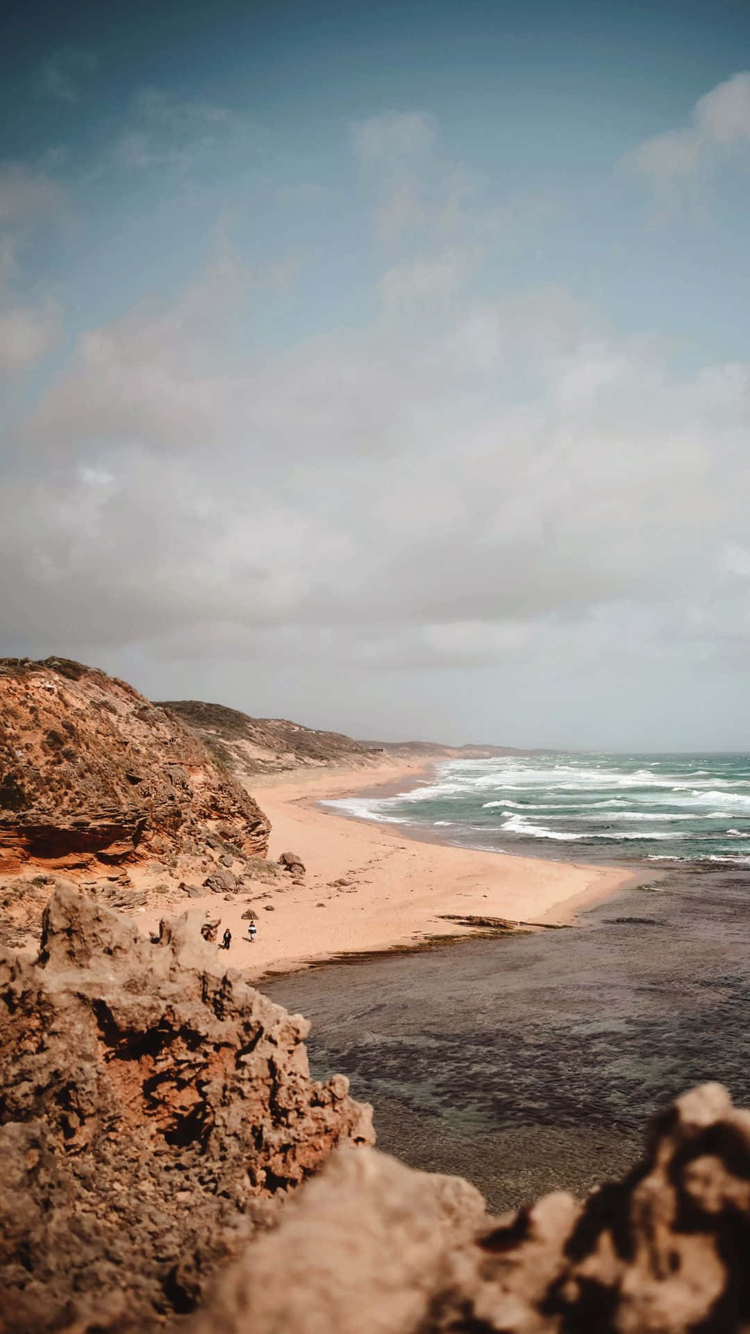  Küste Hintergrundbild 1080x1920. Strandästhetischer Tumblr Wallpaper KOSTENLOS