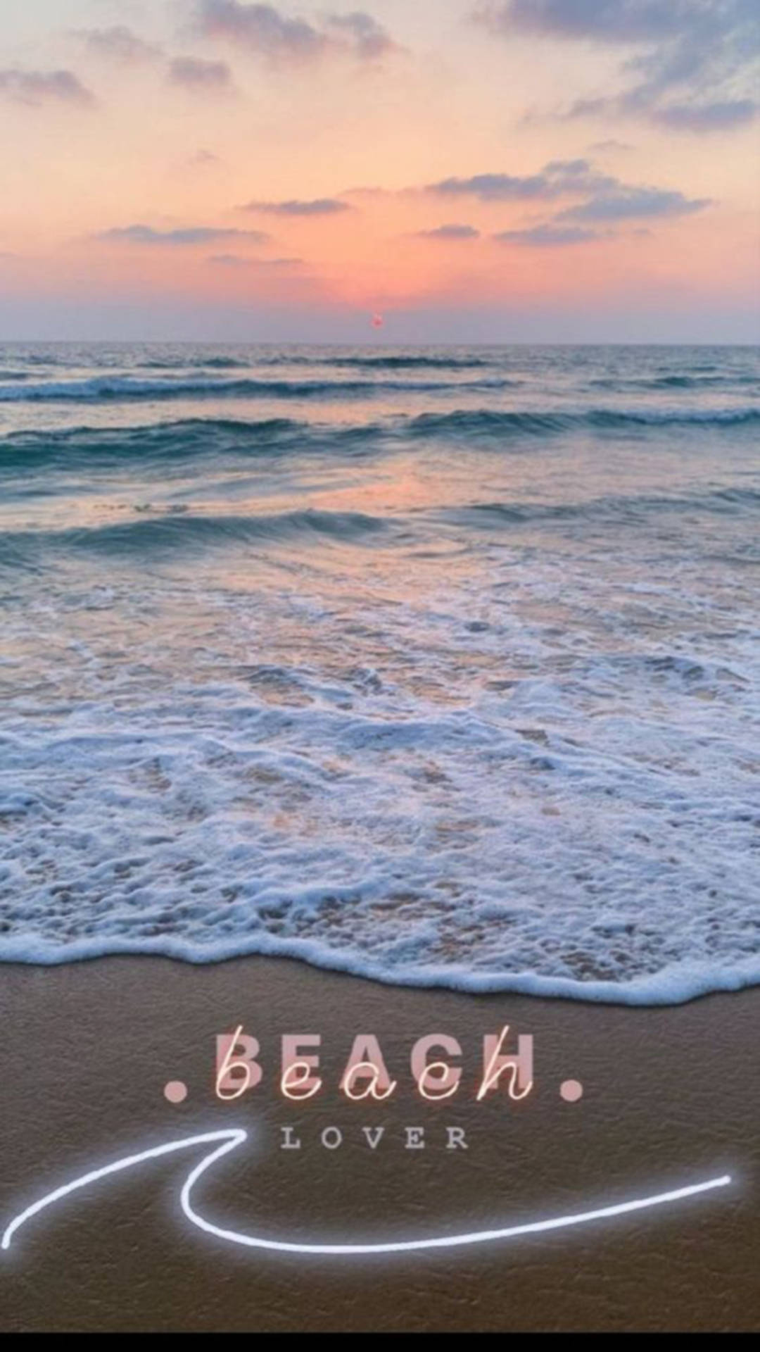  Küste Hintergrundbild 1080x1920. Downloaden Instagramstory Strand Küste Sonnenuntergang Wallpaper