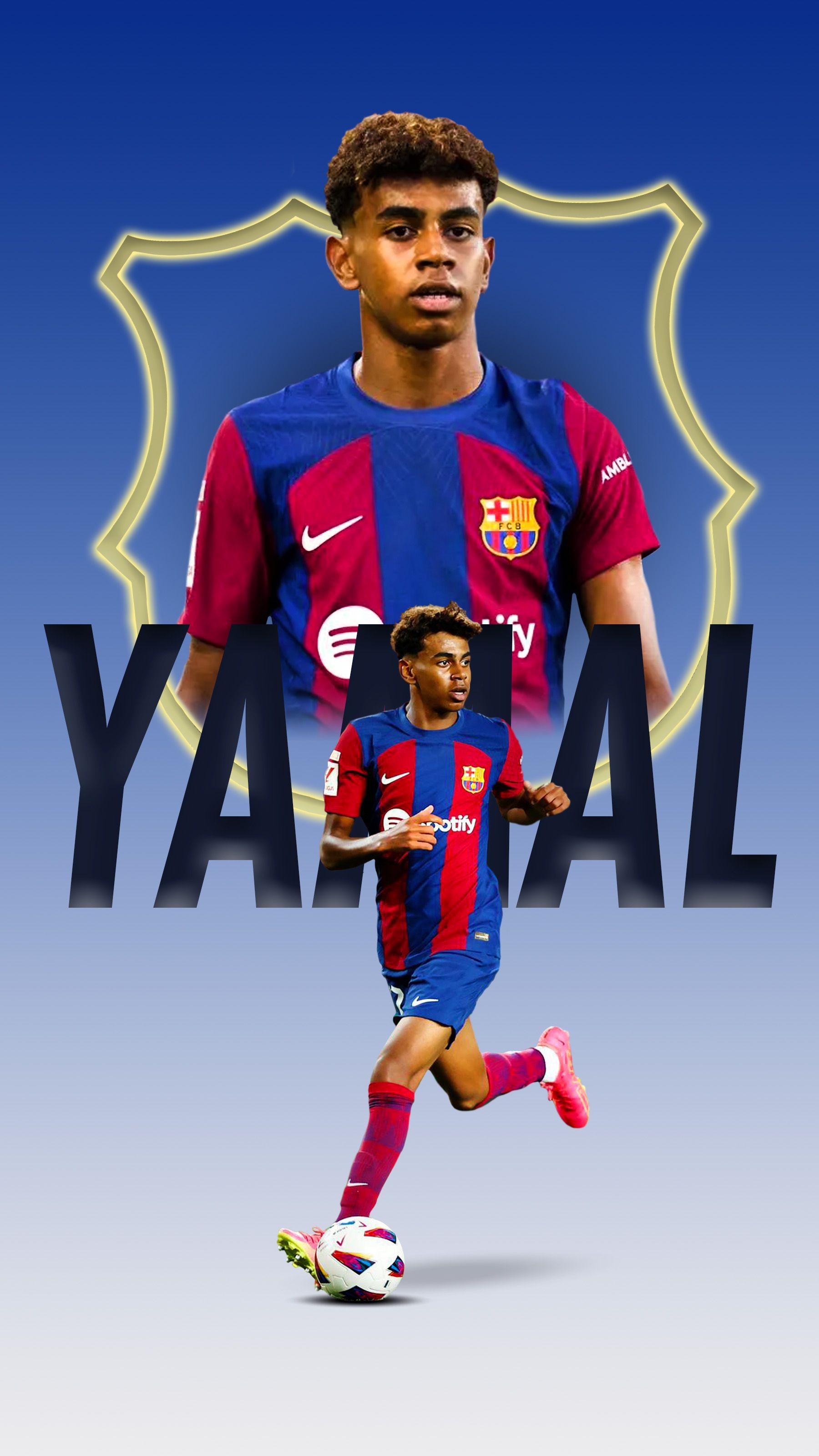  Lamine Yamal Hintergrundbild 1800x3200. Lamine Yamal Barcelona Wallpaper