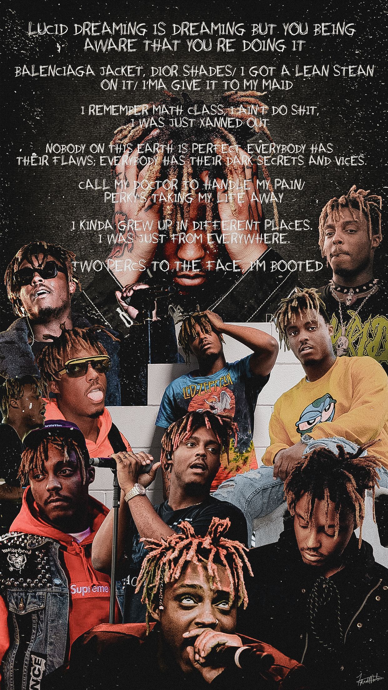  Juice Wrld Hintergrundbild 1242x2208. Juice Wrld wallpaper