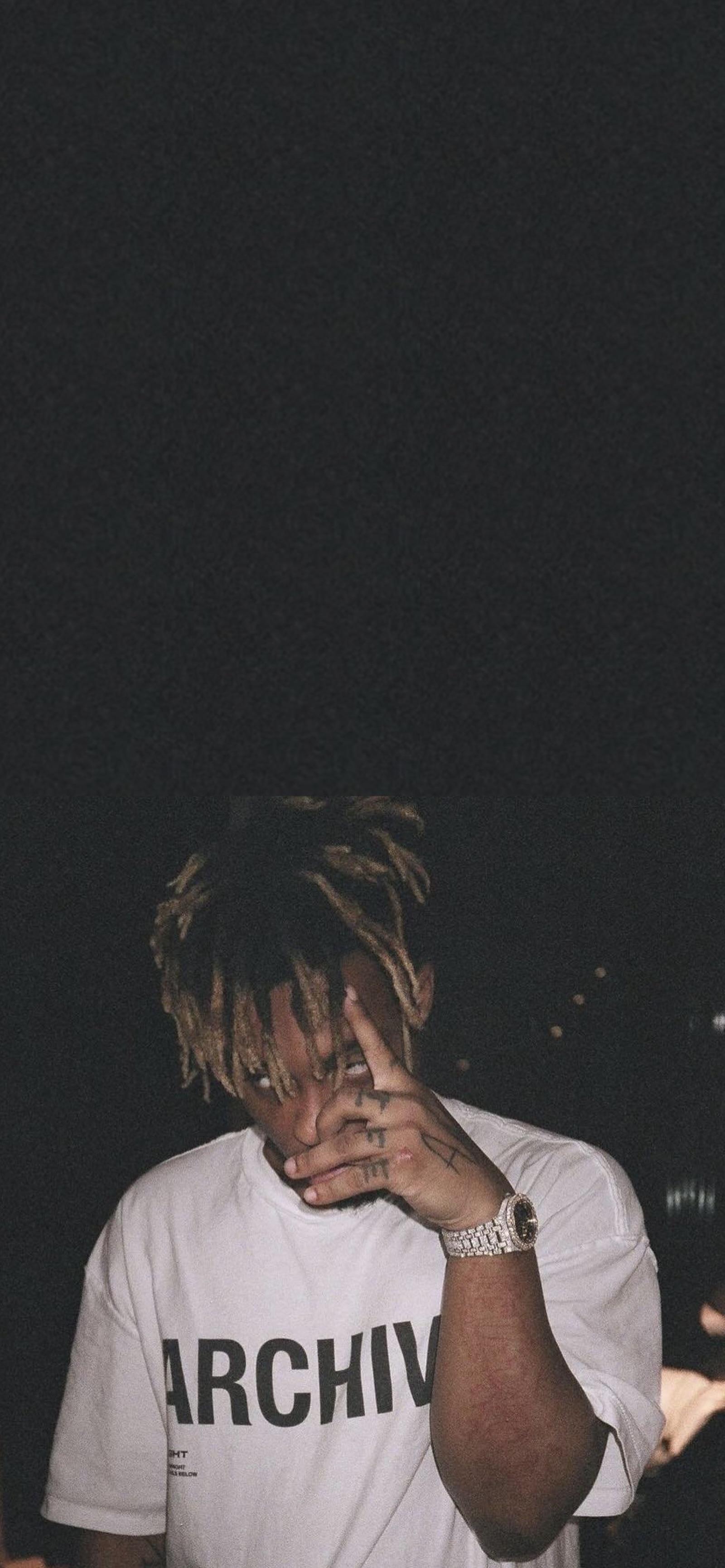  Juice Wrld Hintergrundbild 1600x3462. Turned this image of him into a wallpaper