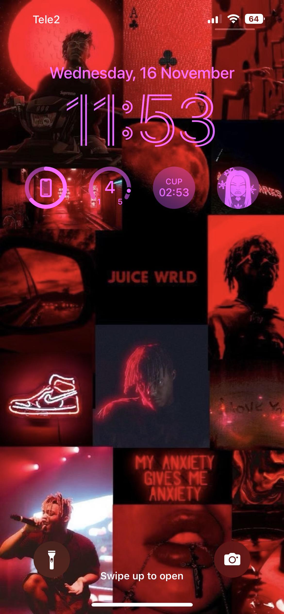  Juice Wrld Hintergrundbild 1170x2532. Just got done making my new wallpaper what do y'all think?