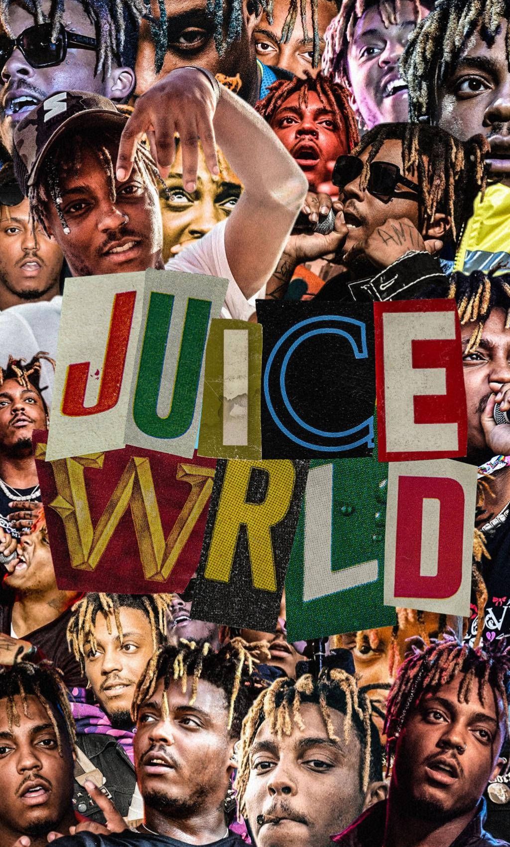  Juice Wrld Hintergrundbild 1024x1699. Download Aesthetic Inspiration: Juice Wrld Exploring Life and Music Through Art Wallpaper