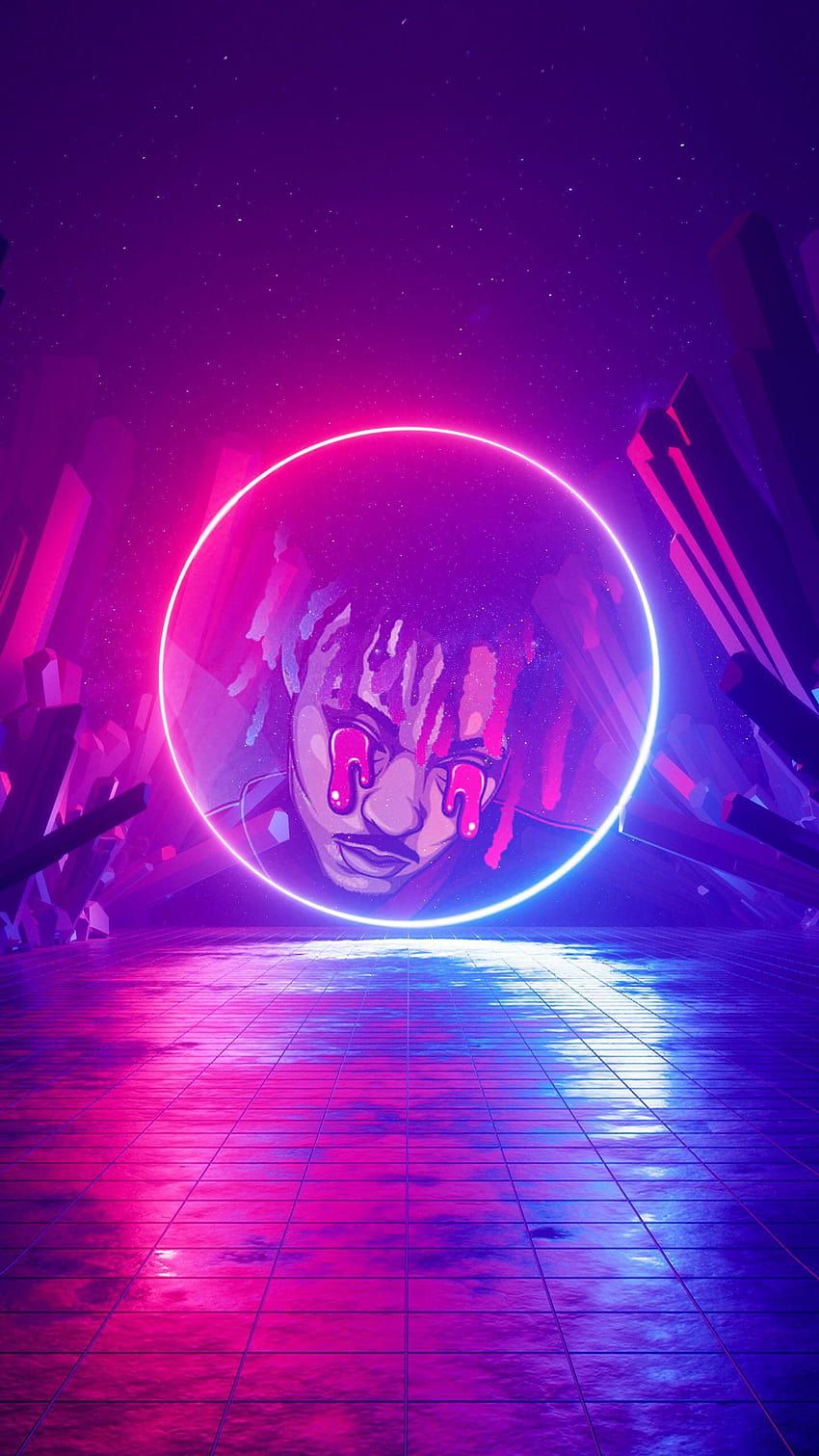  Juice Wrld Hintergrundbild 850x1511. Reddit, juice wrld neon HD phone wallpaper