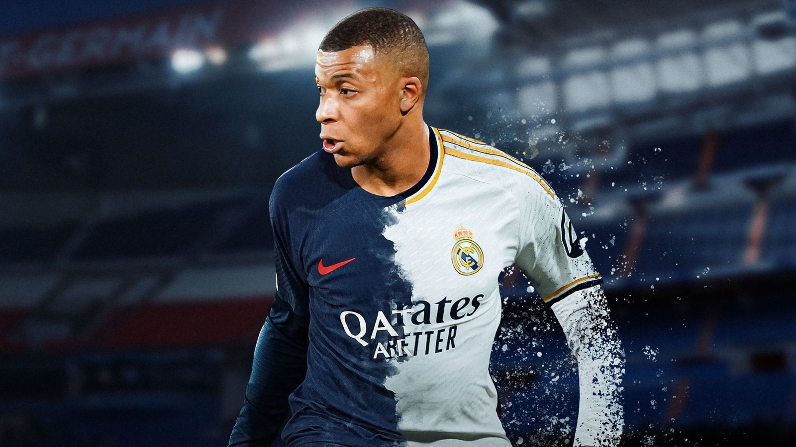  Mbappe Real Madrid Hintergrundbild 1600x900. Kylian Mbappe: Real Madrid Sign France Forward On Free Transfer After Paris Saint Germain Contract Expiry