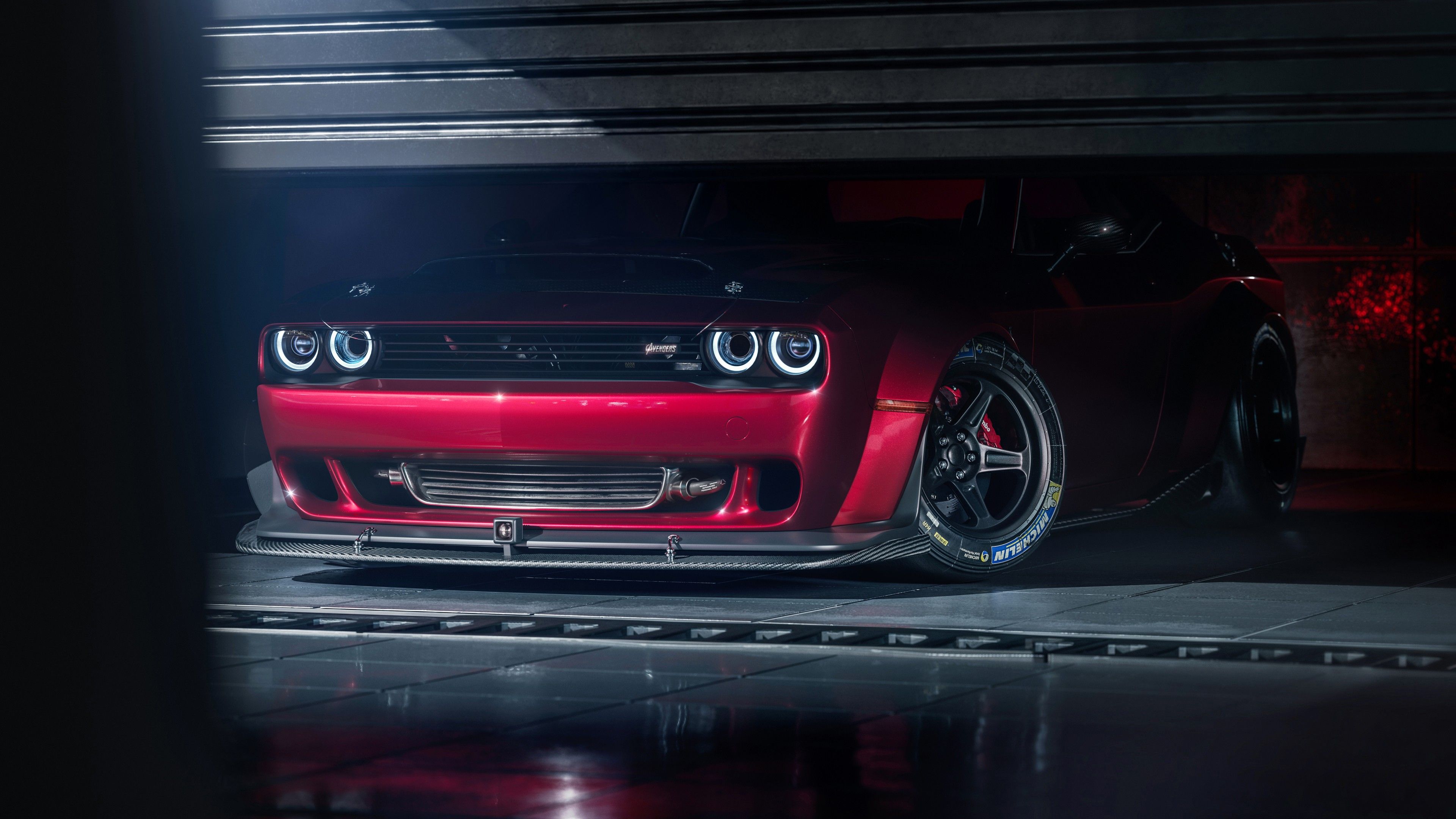  Dodge Challenger Hintergrundbild 3840x2160. Dodge Challenger SRT Demon 8K Wallpaper Car Wallpaper