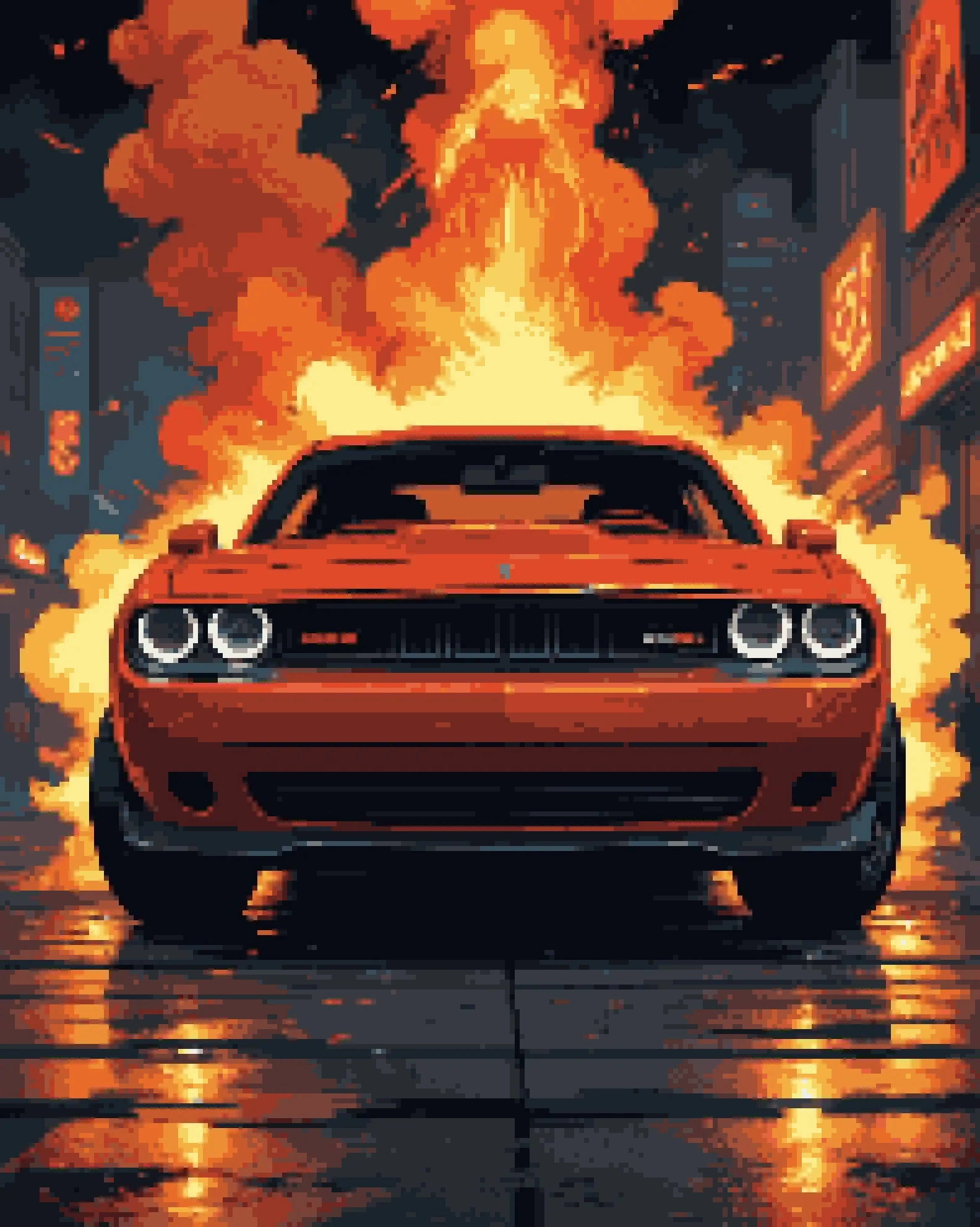  Dodge Challenger Hintergrundbild 1584x1984. A Charismatic Dodge Challenger SRT All Photo Generator