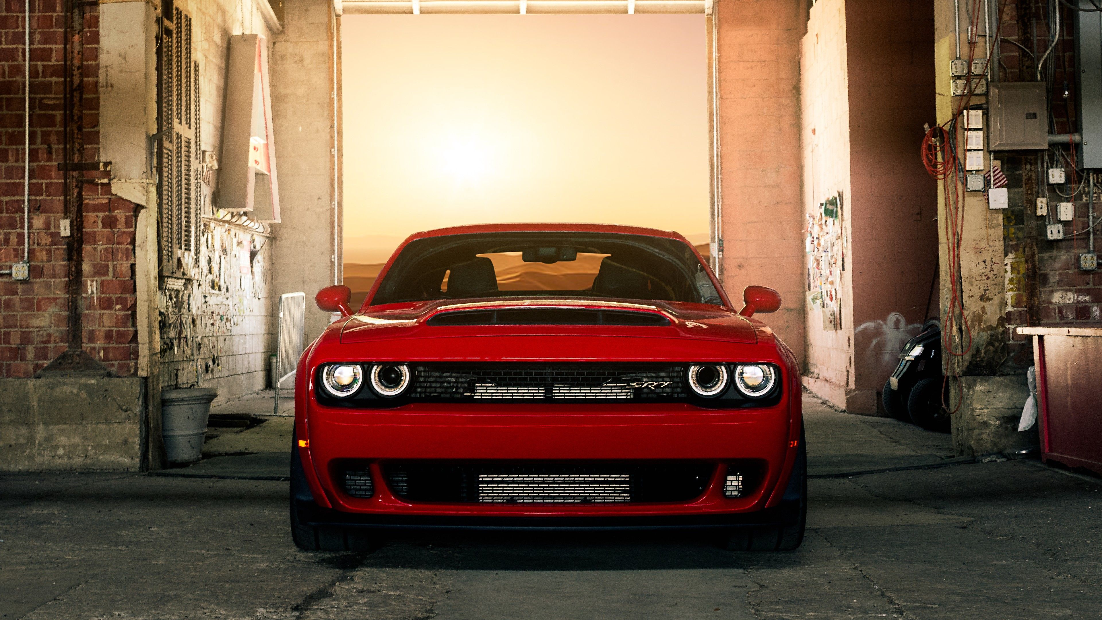  Dodge Challenger Hintergrundbild 3840x2160. Dodge Challenger SRT Demon 4K Wallpaper Car Wallpaper