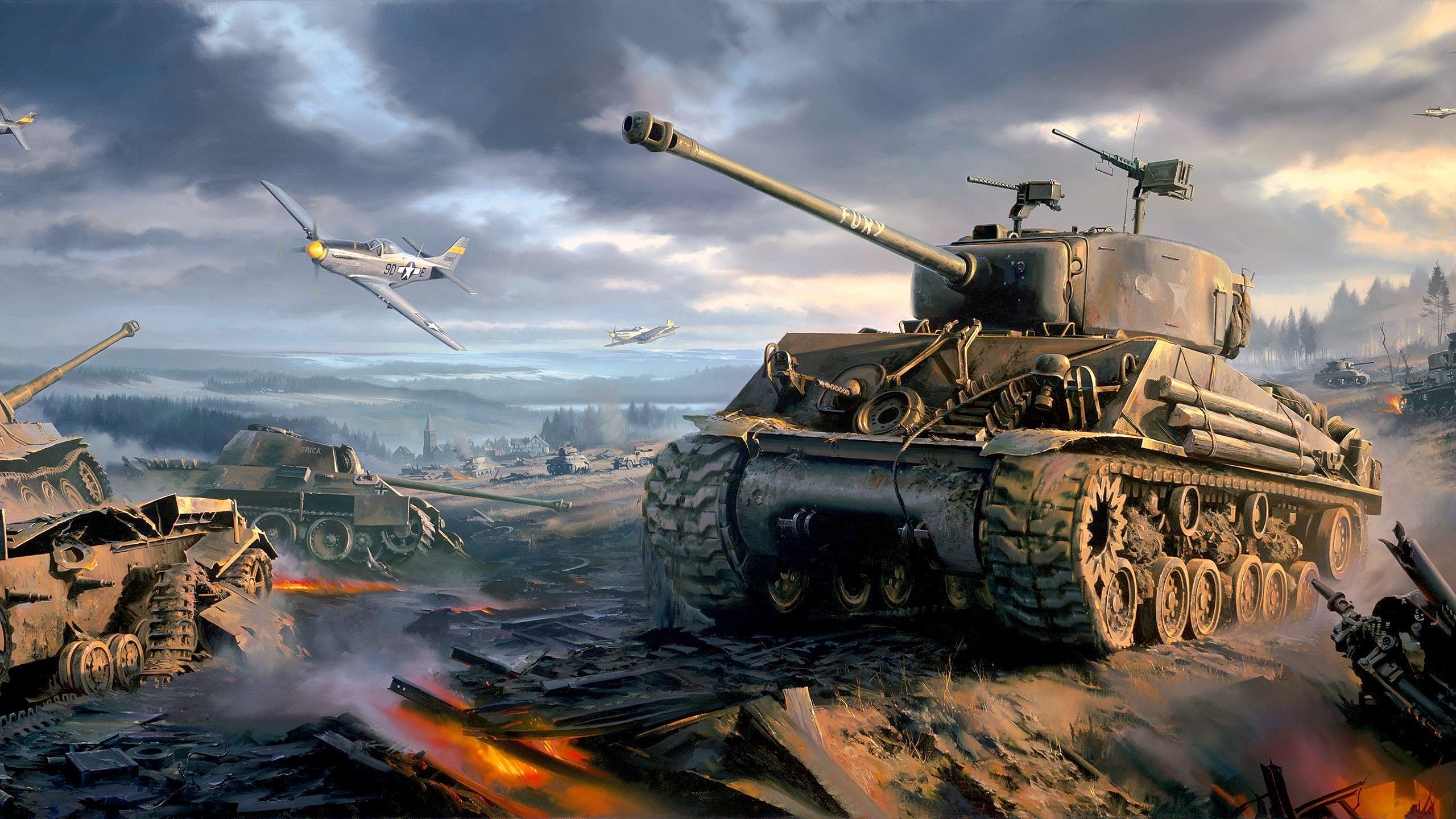  Panzer Hintergrundbild 2560x1440. Pin page