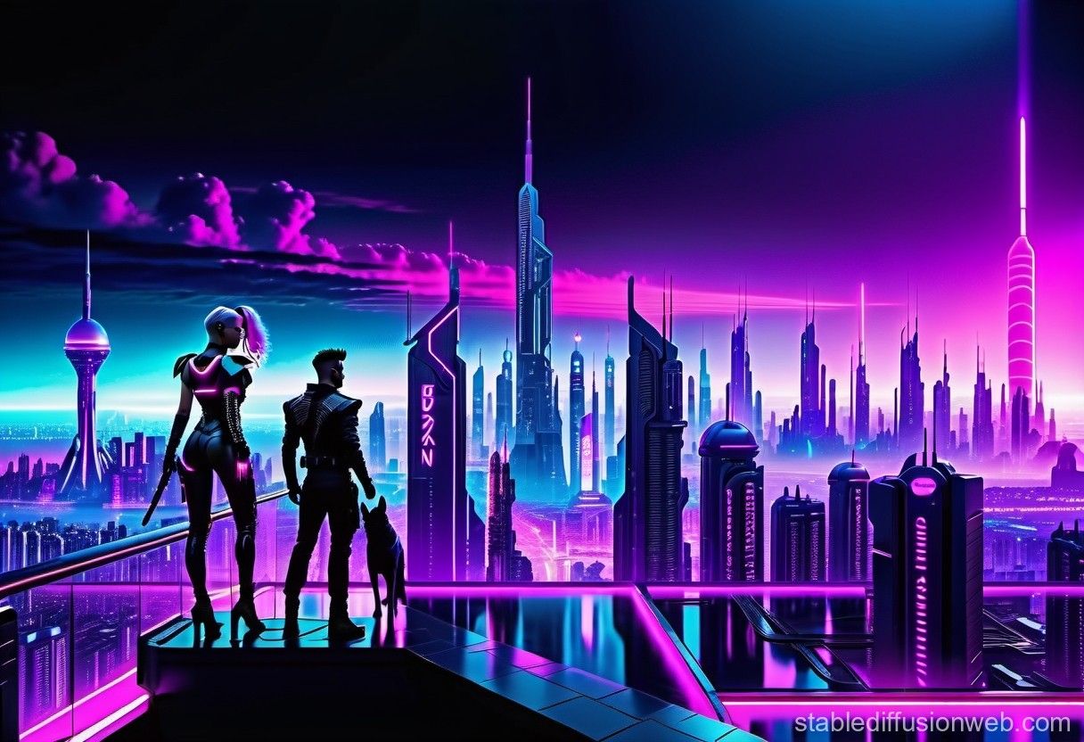  Dark Bionic Hintergrundbild 1216x832. Bionic Life In Sci Fi City. Stable Diffusion Online