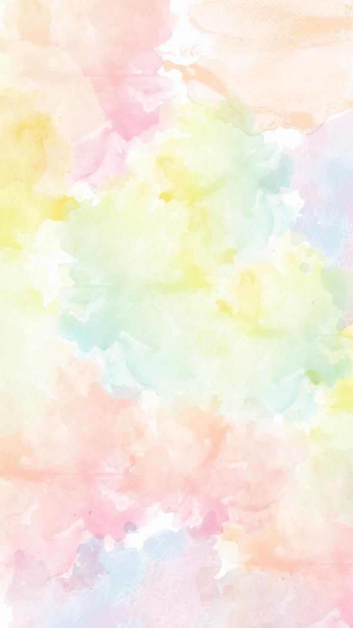  Aquarell Hintergrundbild 720x1280. Pastel Watercolor wallpaper