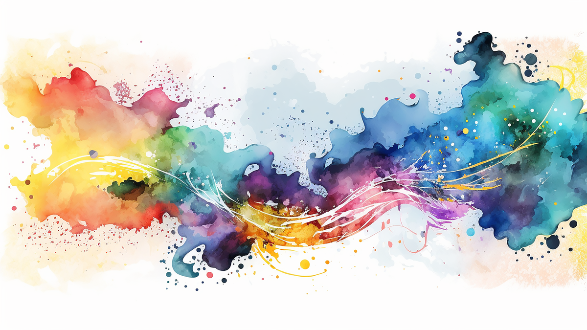  Aquarell Hintergrundbild 1200x675. Aesthetic Watercolor Light Lines Background, Taste, Watercolor, Light Lines Background Image And Wallpaper for Free Download