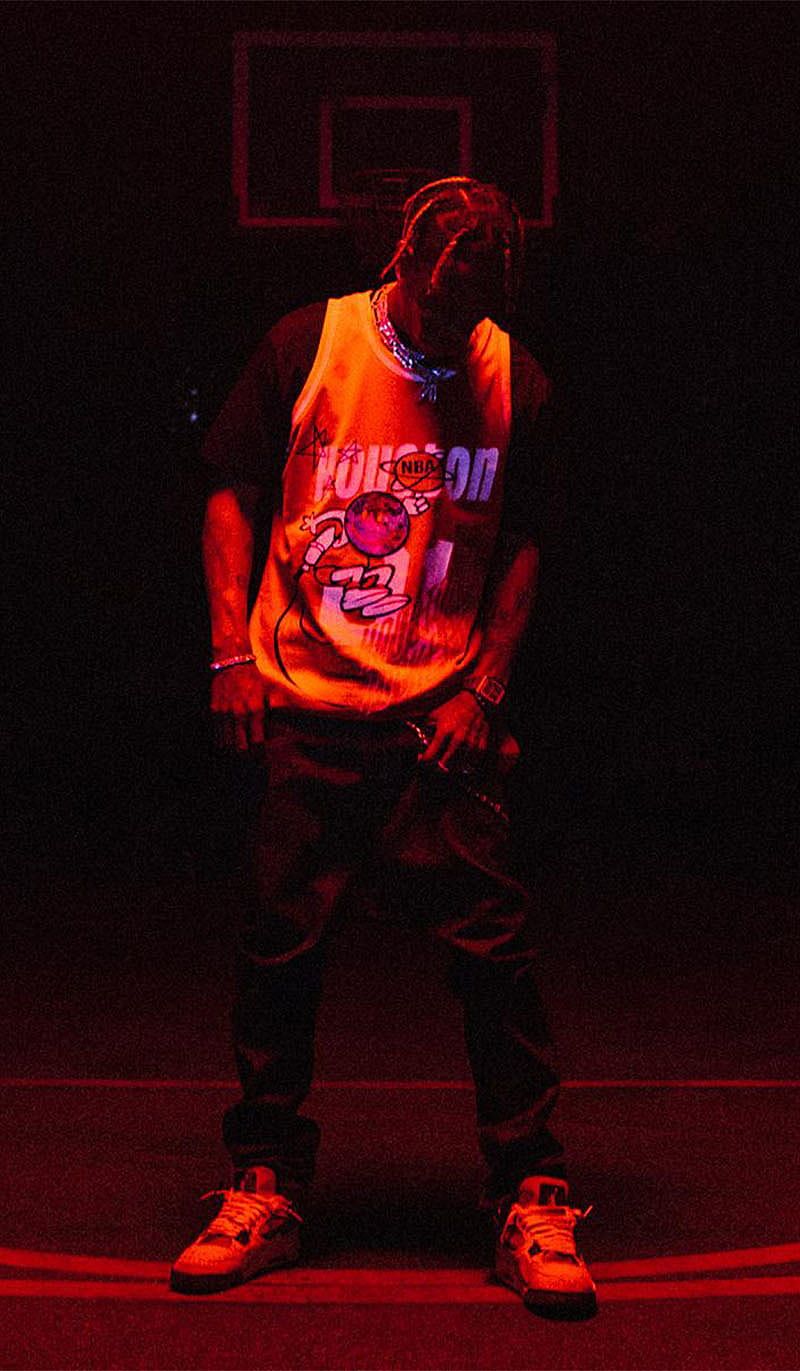  Travis Scott Hintergrundbild 800x1371. TRAVIS SCOTT WALL, aesthetic, iphone, man, red, samsung, travis scott, HD phone wallpaper