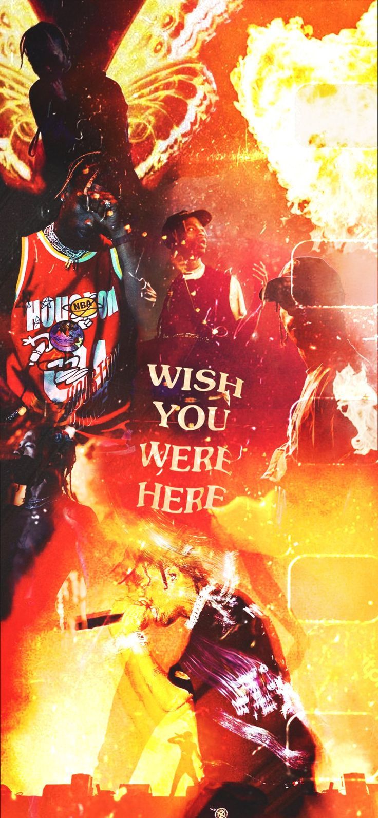  Travis Scott Hintergrundbild 736x1593. Travis Scott Aesthetic Wallpaper