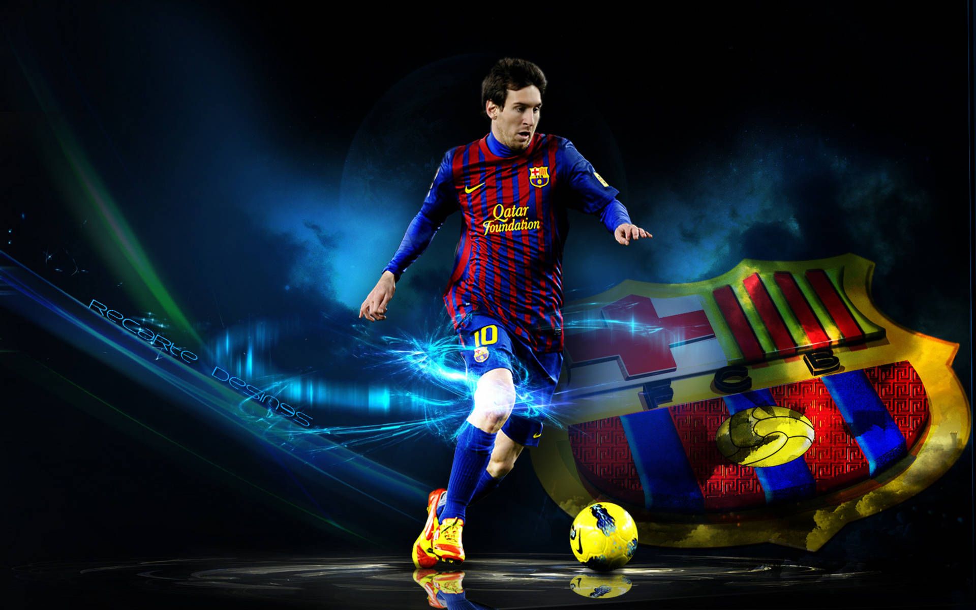  Fusballer Barca Hintergrundbild 1920x1200. Messi Wallpaper KOSTENLOS