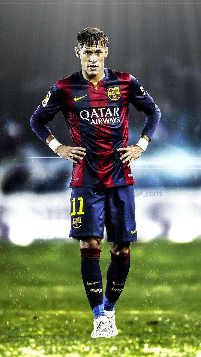  Fusballer Barca Hintergrundbild 670x1191. Neymar Wallpaper KOSTENLOS