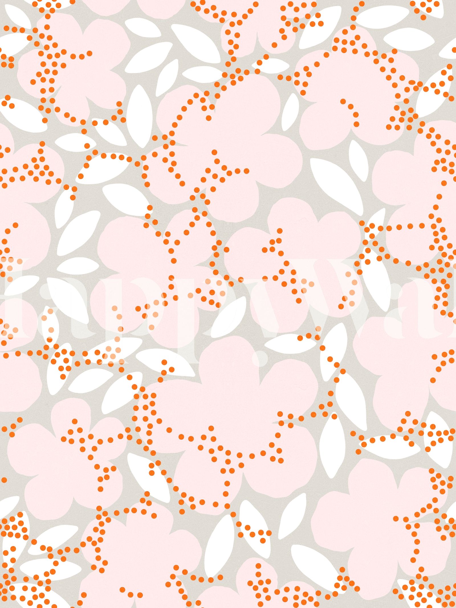  Pastell Muster Hintergrundbild 1600x2133. Minimal Retro Boho Floral • Wallpaper 1