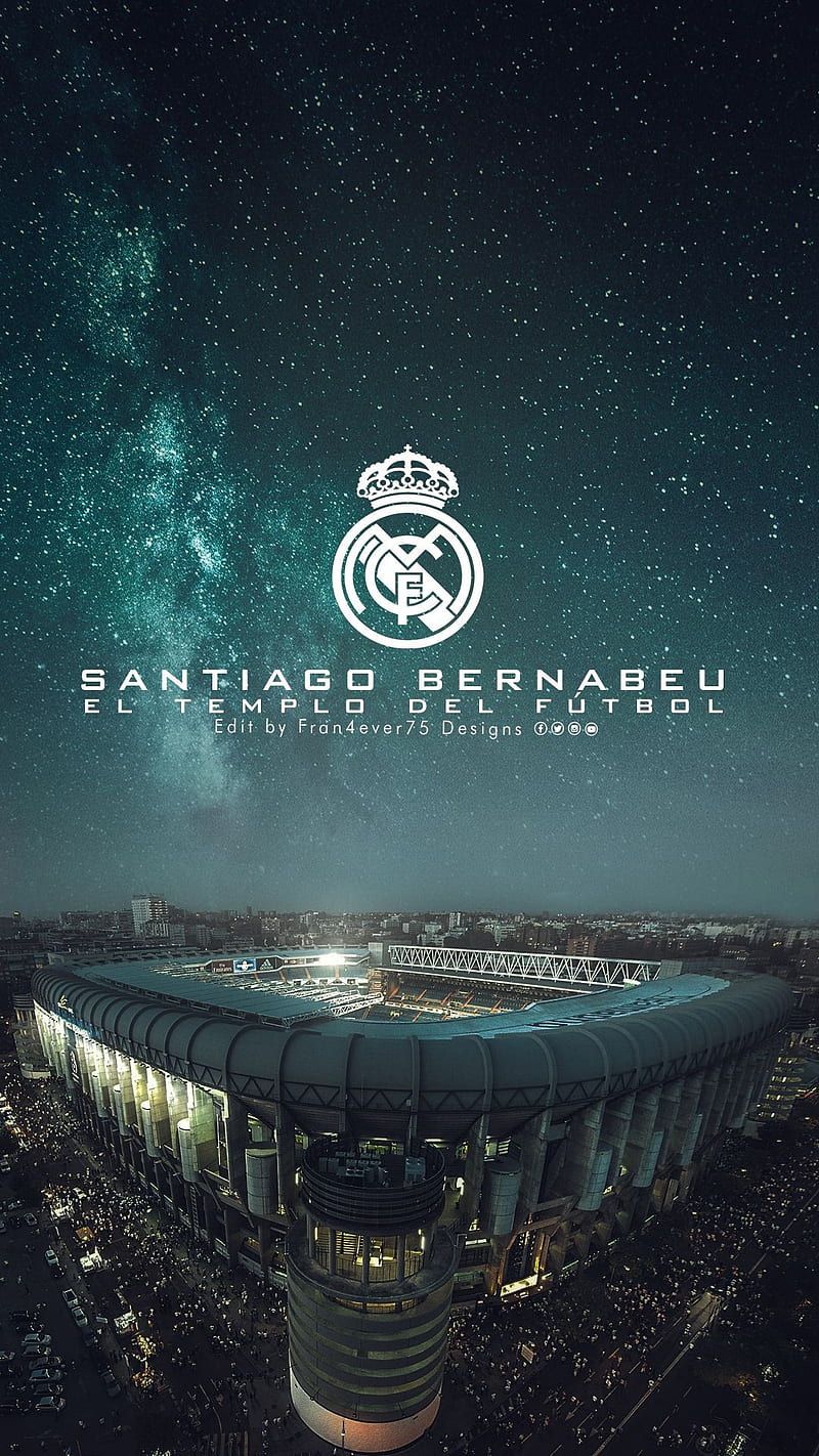  Real Madrid Stadion Hintergrundbild 800x1422. Real Madrid, champions, league, nice, halamadrid, spain, thebestsoccertime, champion, HD phone wallpaper