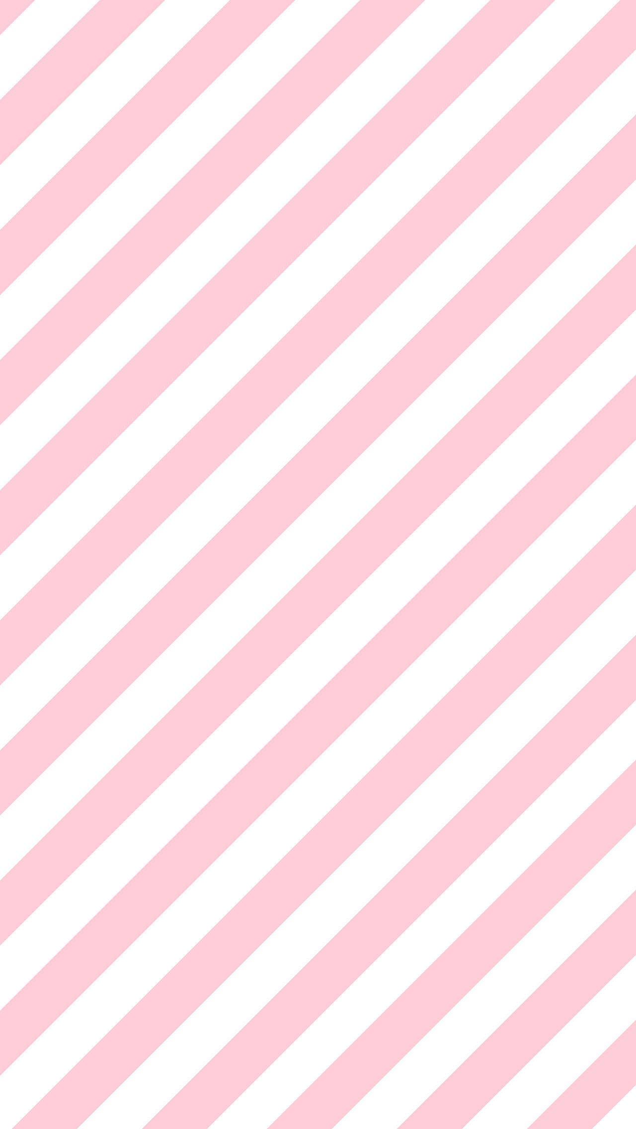  Linien Hintergrundbild 1280x2272. Downloaden Diagonalerosa Und Weiße Linien Preppy Pfp Wallpaper