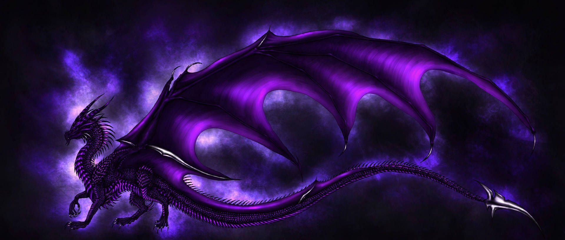  Galaxi Drache Hintergrundbild 1920x817. Download Unleash the power of the Galaxy Dragon. Wallpaper