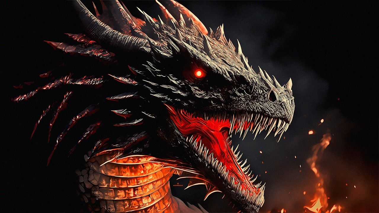  Drachen Auge Hintergrundbild 1280x720. Drachen Rote Augen Feuer Bild auf Pixabay