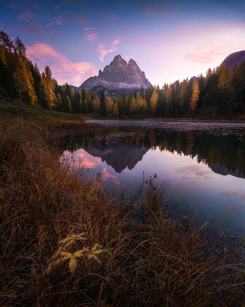  Lake Antorno Hintergrundbild 850x1063. Sunrise at Lago d'Antorno, Dolomites, Italy [OC] [1920x1536] : EarthPorn, lago antorno dolomites italy HD phone wallpaper