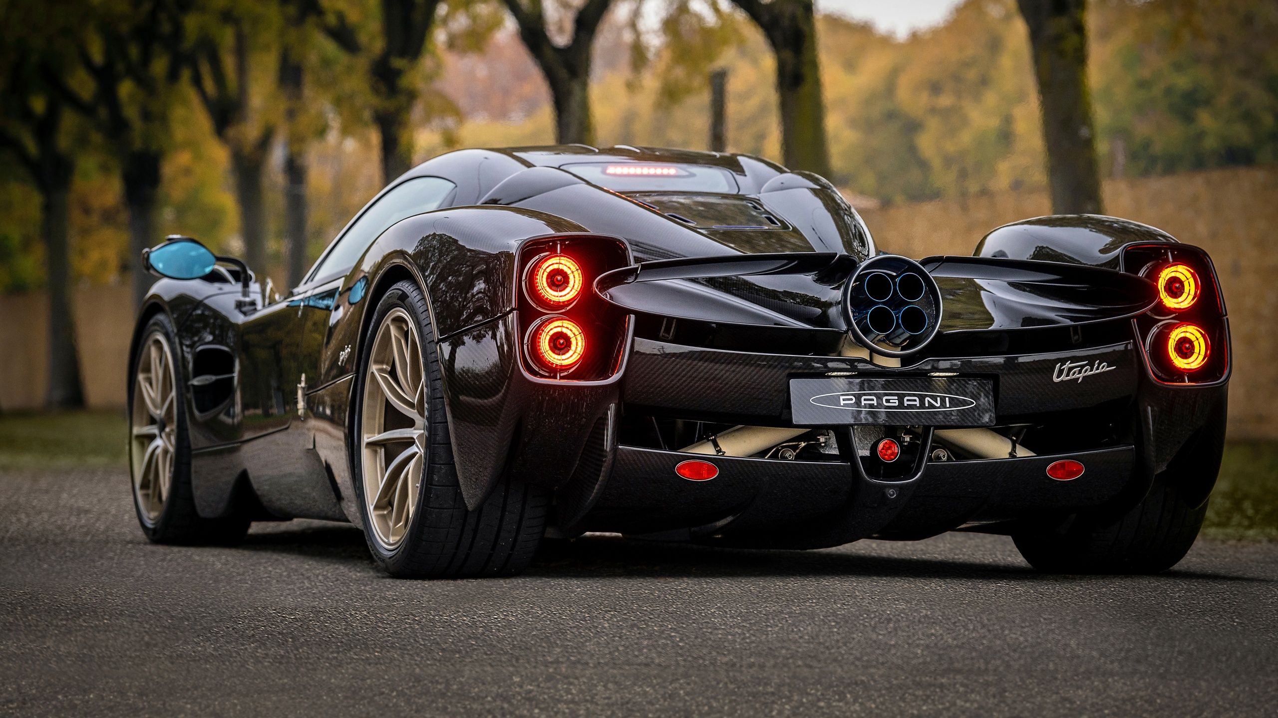  Pagani Hintergrundbild 2560x1440. Pagani Utopia Wallpaper 4K, Rear view, 5K, Carbon Fiber