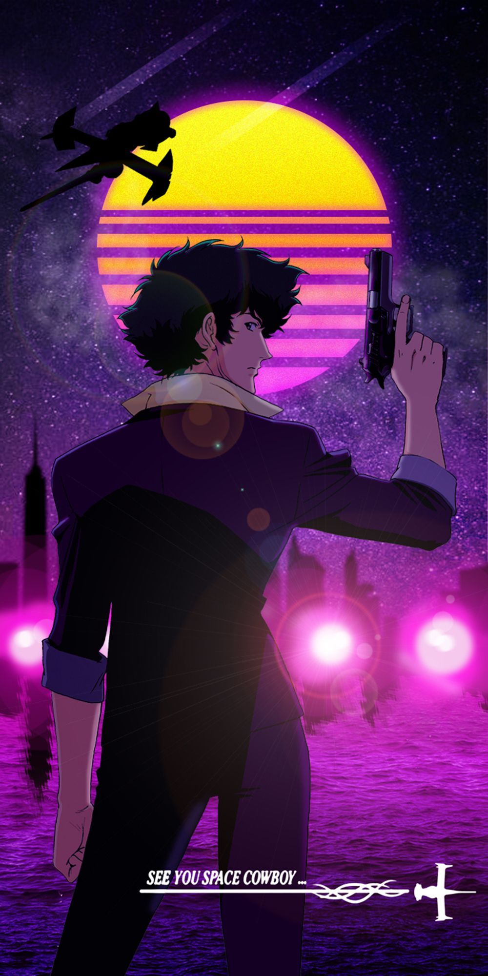  Spike Hintergrundbild 1000x2000. Spike Spiegel Wallpaper