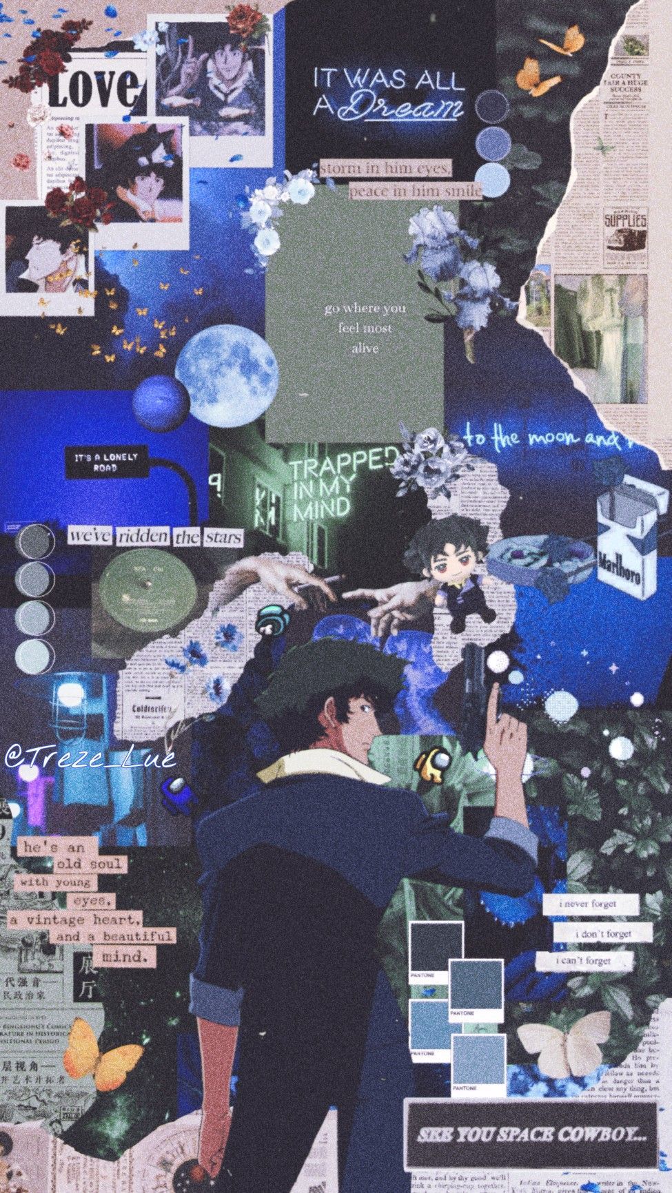  Spike Hintergrundbild 975x1732. Spike Spiegel Aesthetic