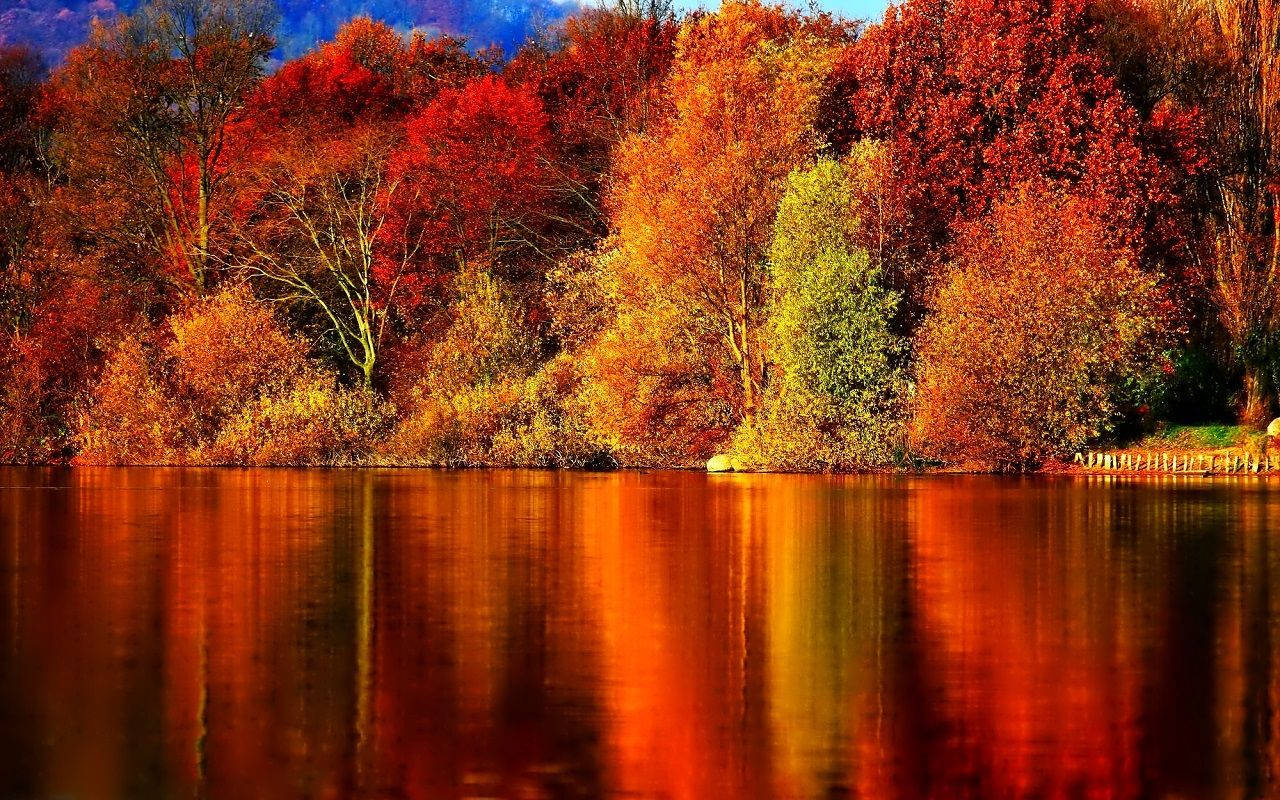  Herbst Schöne Landschaft Hintergrundbild 1280x800. Herbst Desktop Wallpaper KOSTENLOS