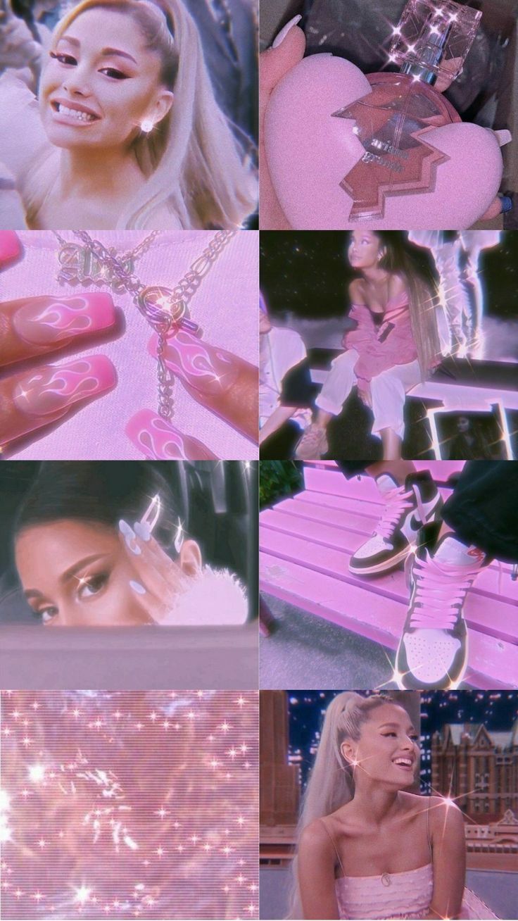  Handy Ariana Grande Hintergrundbild 736x1308. ariana pink aesthetic wallpaper