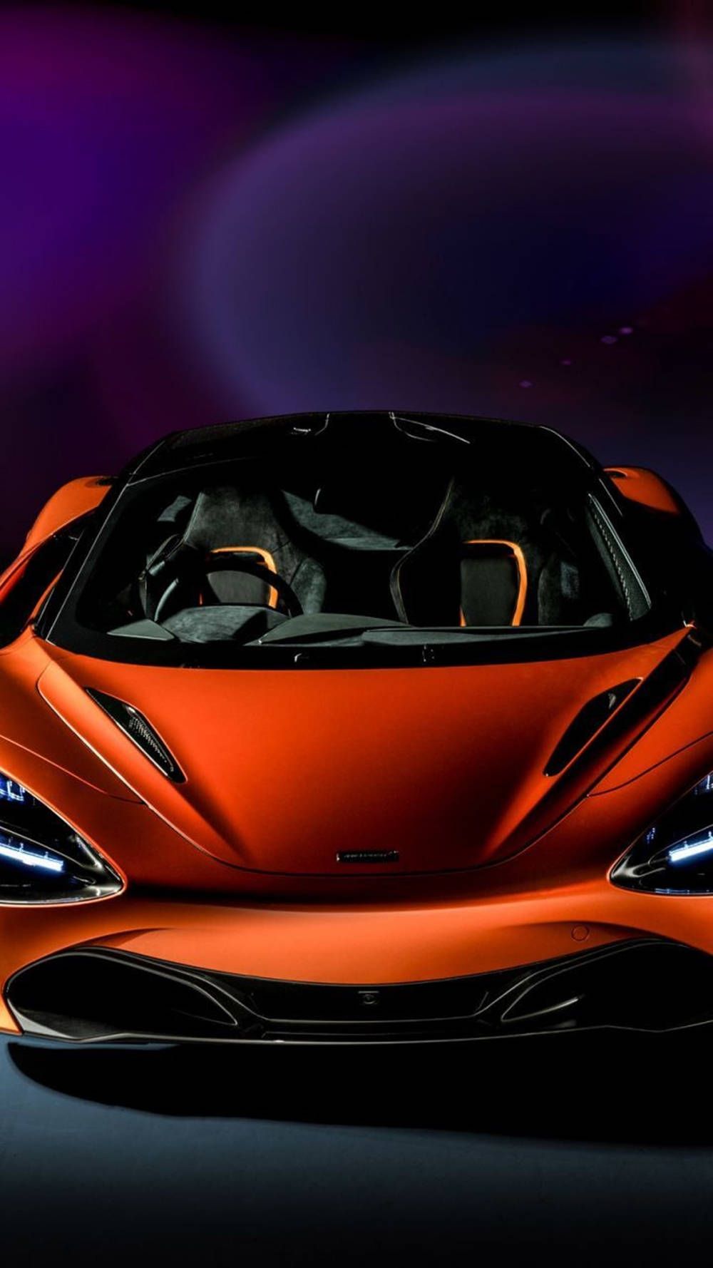  McLaren Hintergrundbild 1000x1778. Download McLaren 720S Red Car Purple Aesthetic Phone Wallpaper