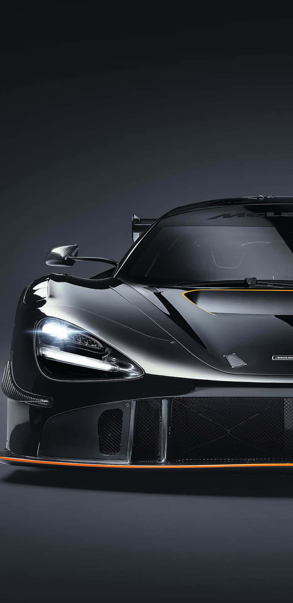  McLaren Hintergrundbild 934x1920. Download Aesthetic Black with Gold Strip Pixel 3xl Mclaren 720s Background