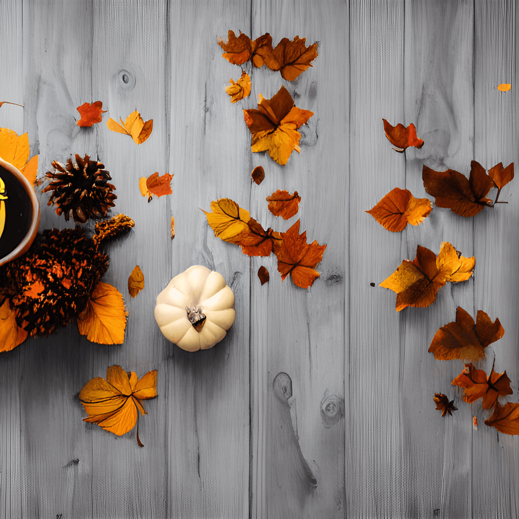  Herbst Kleines Haus Hintergrundbild 1024x1024. Herbst Mockup Flatlay Hintergrund · Creative Fabrica