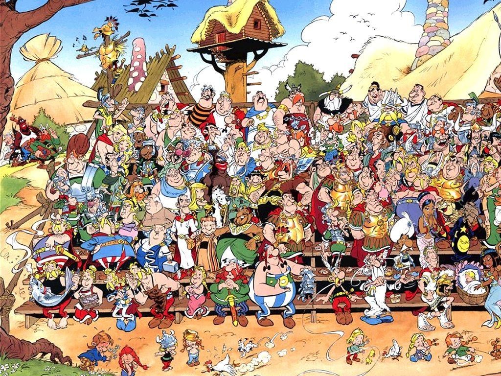  Asterix Hintergrundbild 1024x768. Recurring characters in Asterix. The Asterix Project