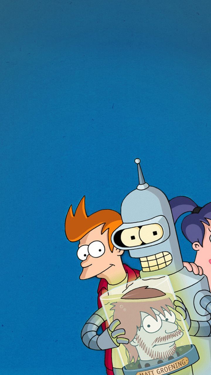  Futurama Hintergrundbild 720x1280. Pin page