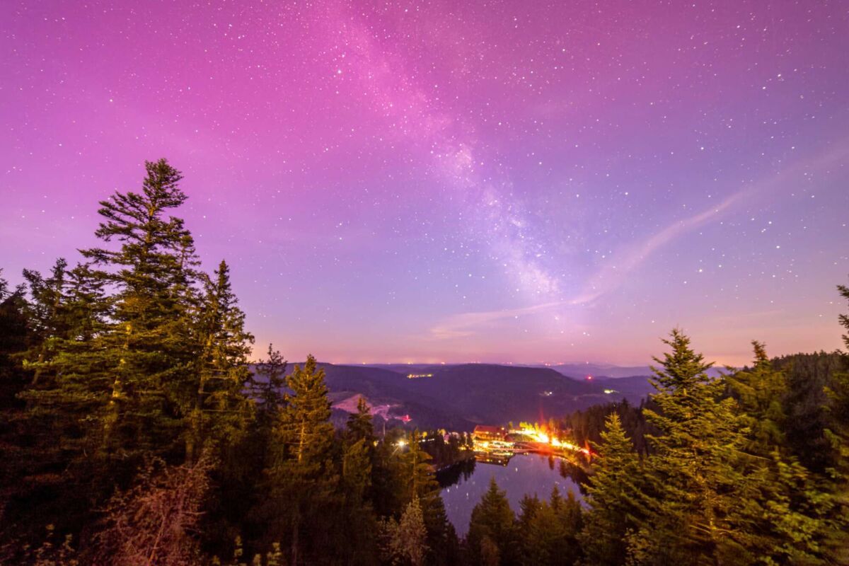  Polarlichter Hintergrundbild 1200x800. Polarlichter über Österreich: Erneute Chance am Wochenende