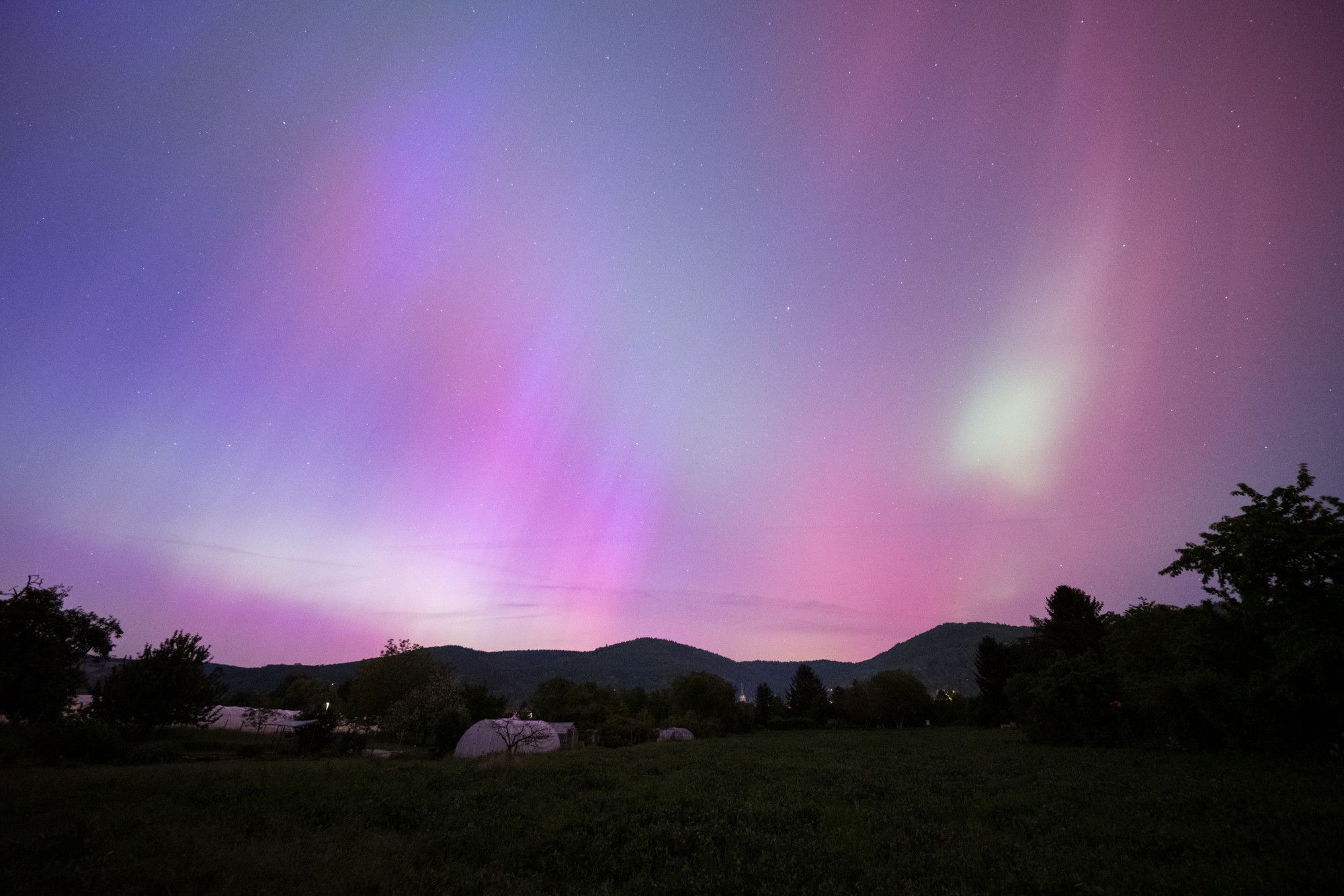  Polarlichter Hintergrundbild 2000x1333. Peter Gutsche: #Polarlichter waren letzte Nac