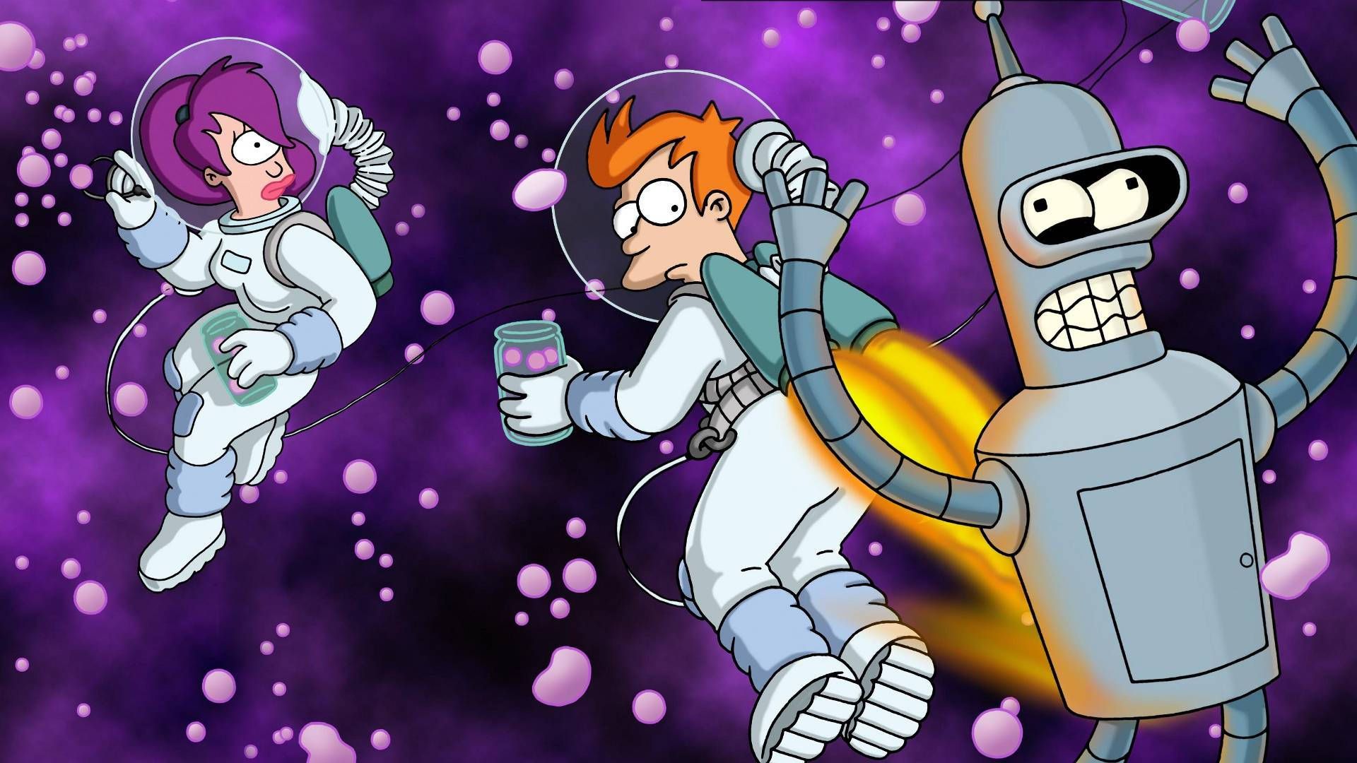  Futurama Hintergrundbild 1920x1080. Futurama In Astronaut Suit Wallpaper