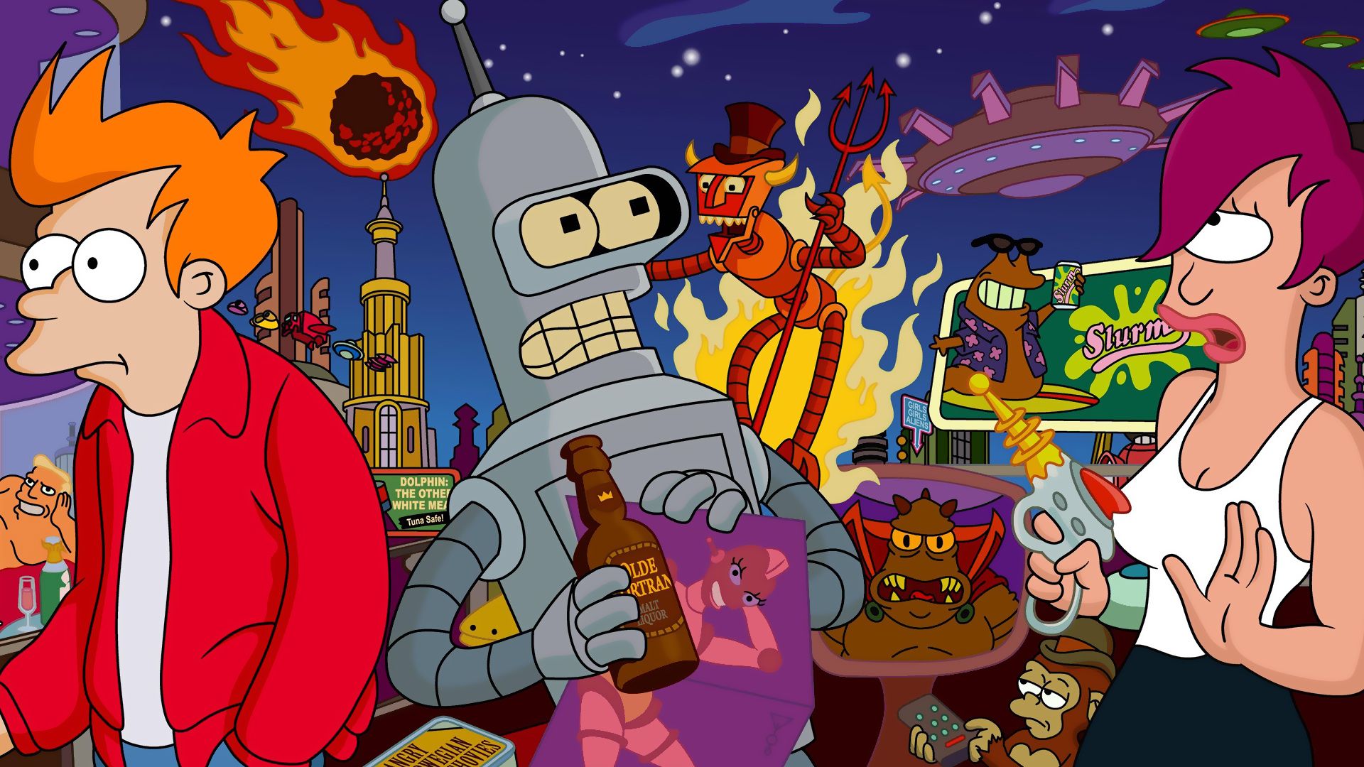  Futurama Hintergrundbild 1920x1080. Futurama Wallpaper