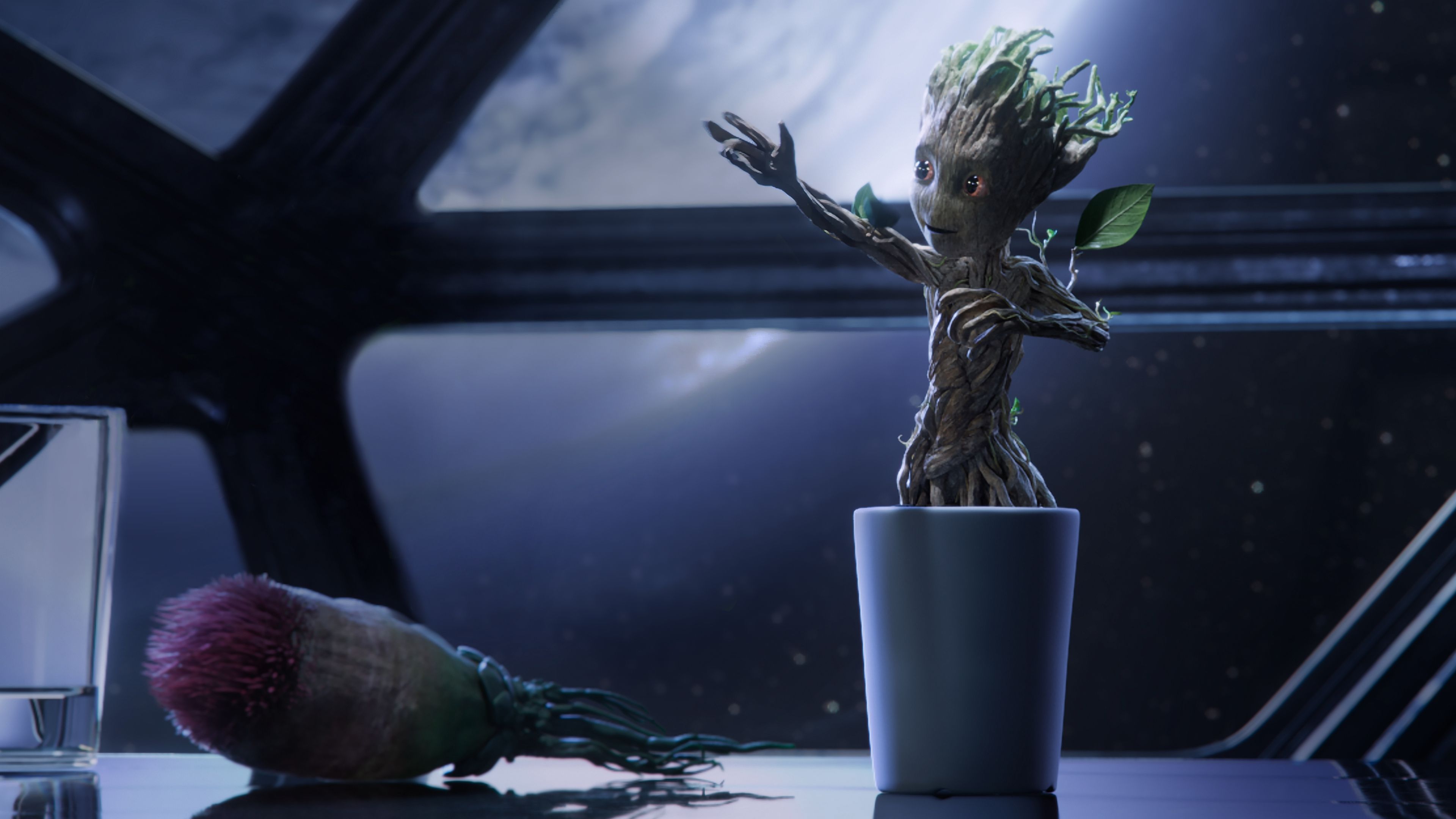  Groot Hintergrundbild 3840x2160. I Am Groot Wallpaper 4K, Baby Groot, TV series