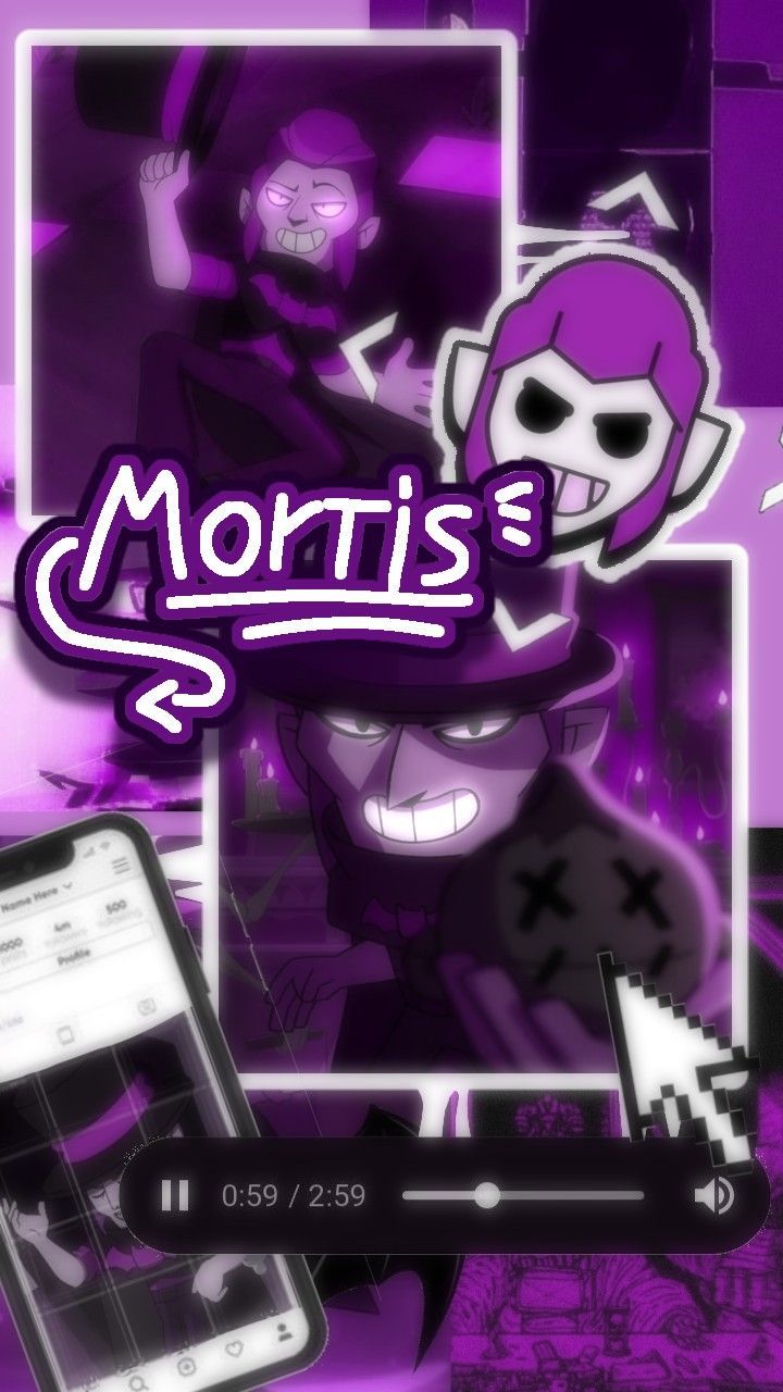  Mortis Brawl Stars Hintergrundbild 720x1280. Обои Мортис