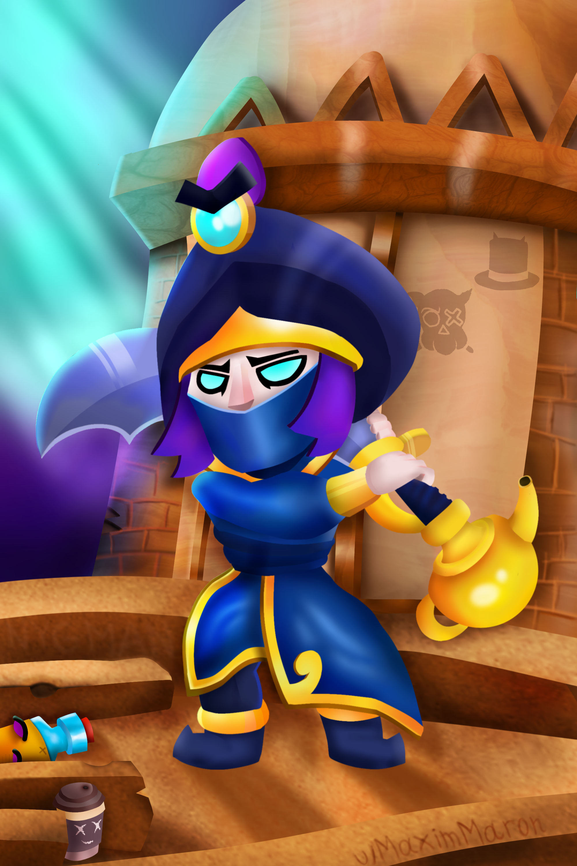  Mortis Brawl Stars Hintergrundbild 2000x3000. Brawl Stars Mortis Skin Wallpaper